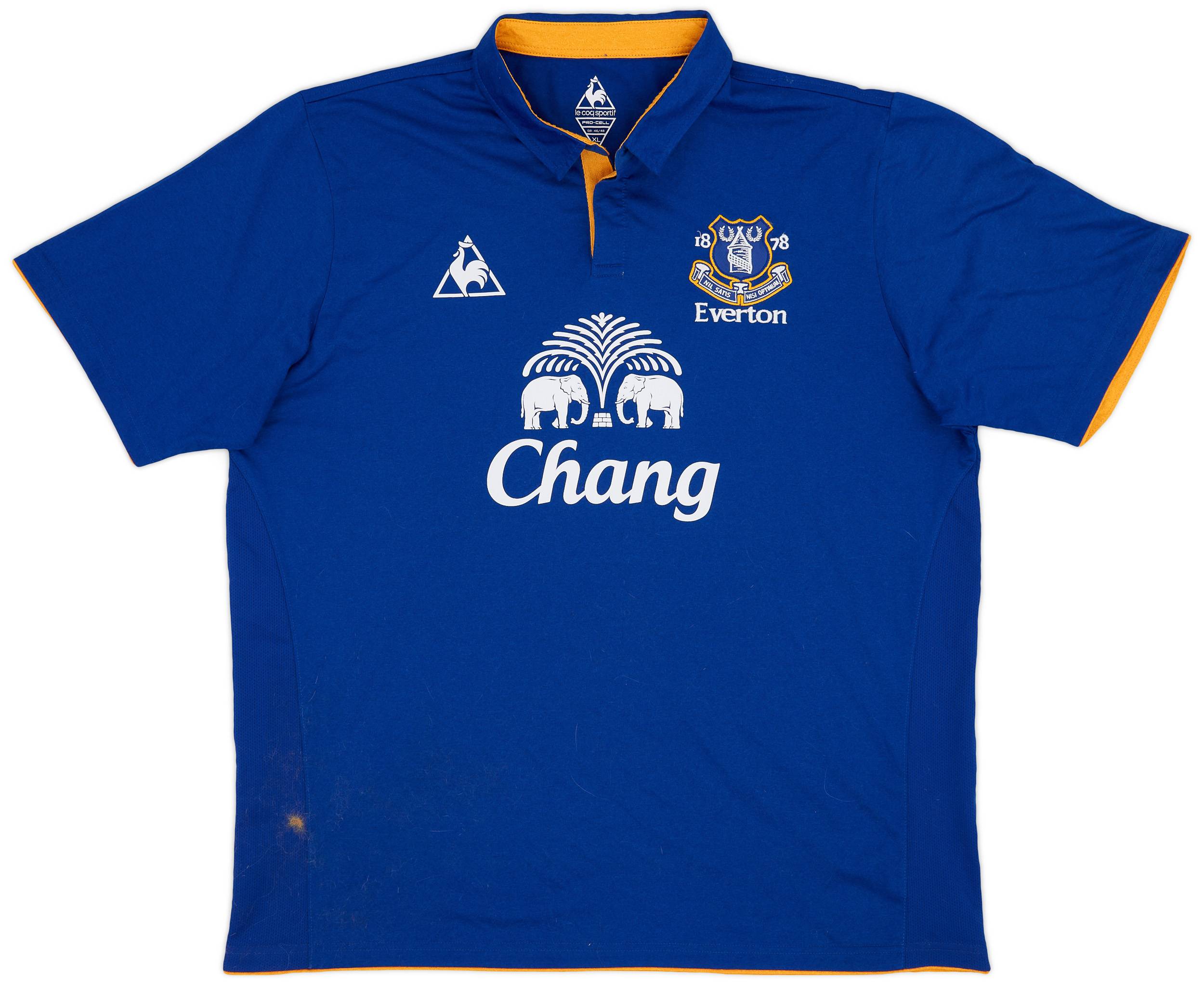 2011-12 Everton Home Shirt - 9/10 - (XL)