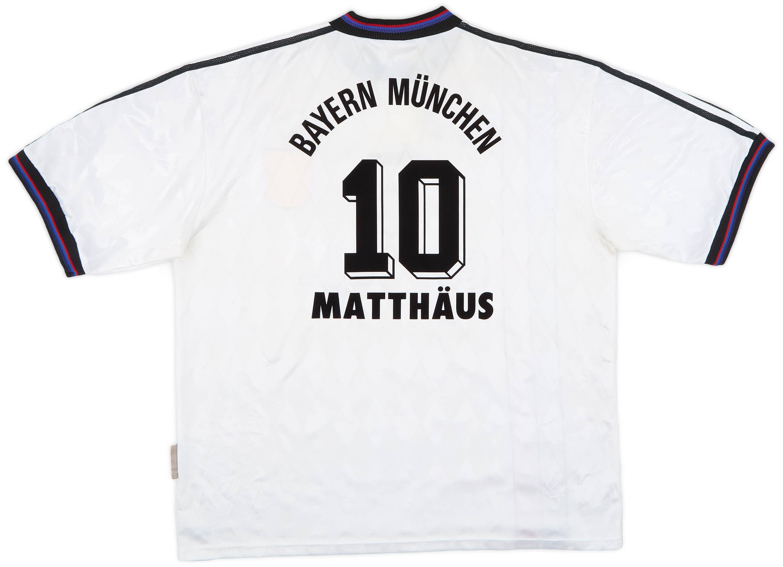 1996-98 Bayern Munich Away Shirt Matthaus #10 - 8/10 - (XXL)