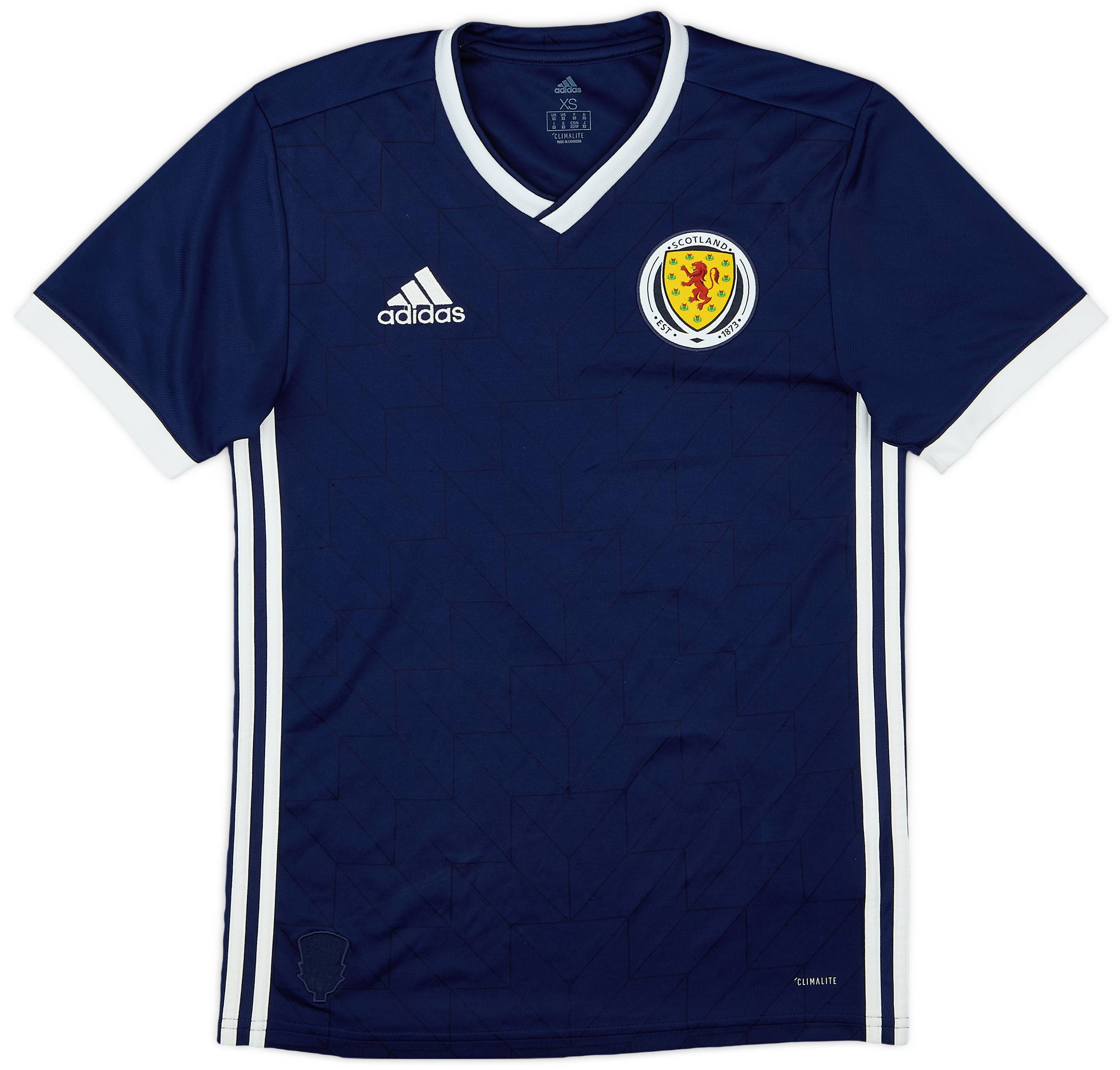 2017-19 Scotland Home Shirt - 8/10 - (XS)