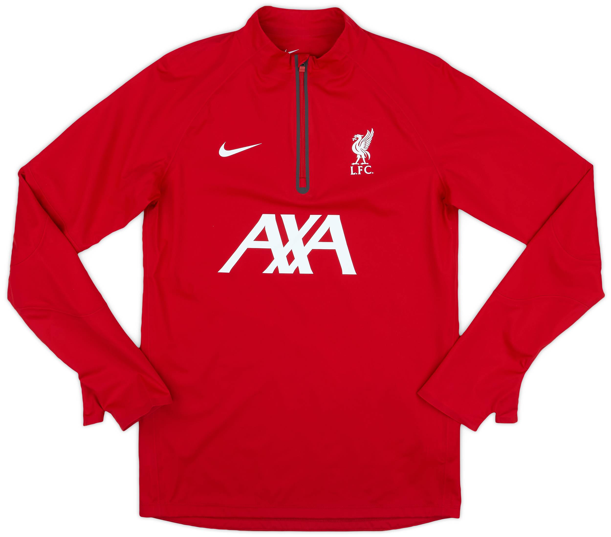 2023-24 Liverpool Player Issue 1/4 Zip Training Top - As New (S)