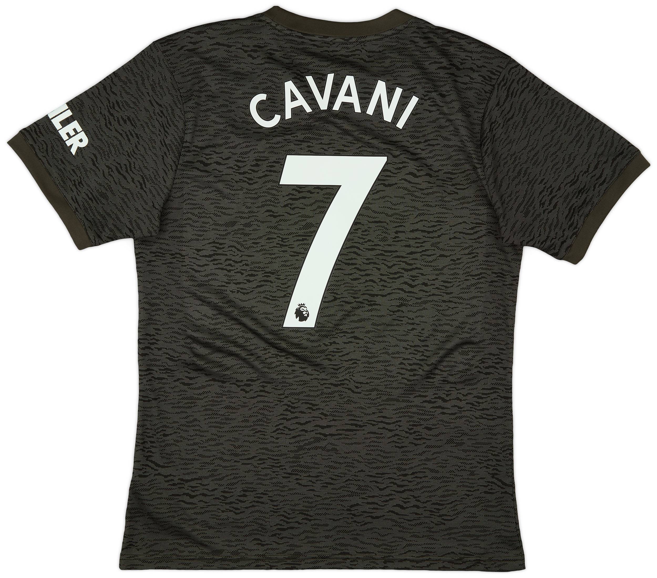 2020-21 Manchester United Away Shirt Cavani #7 - 9/10 - (L)