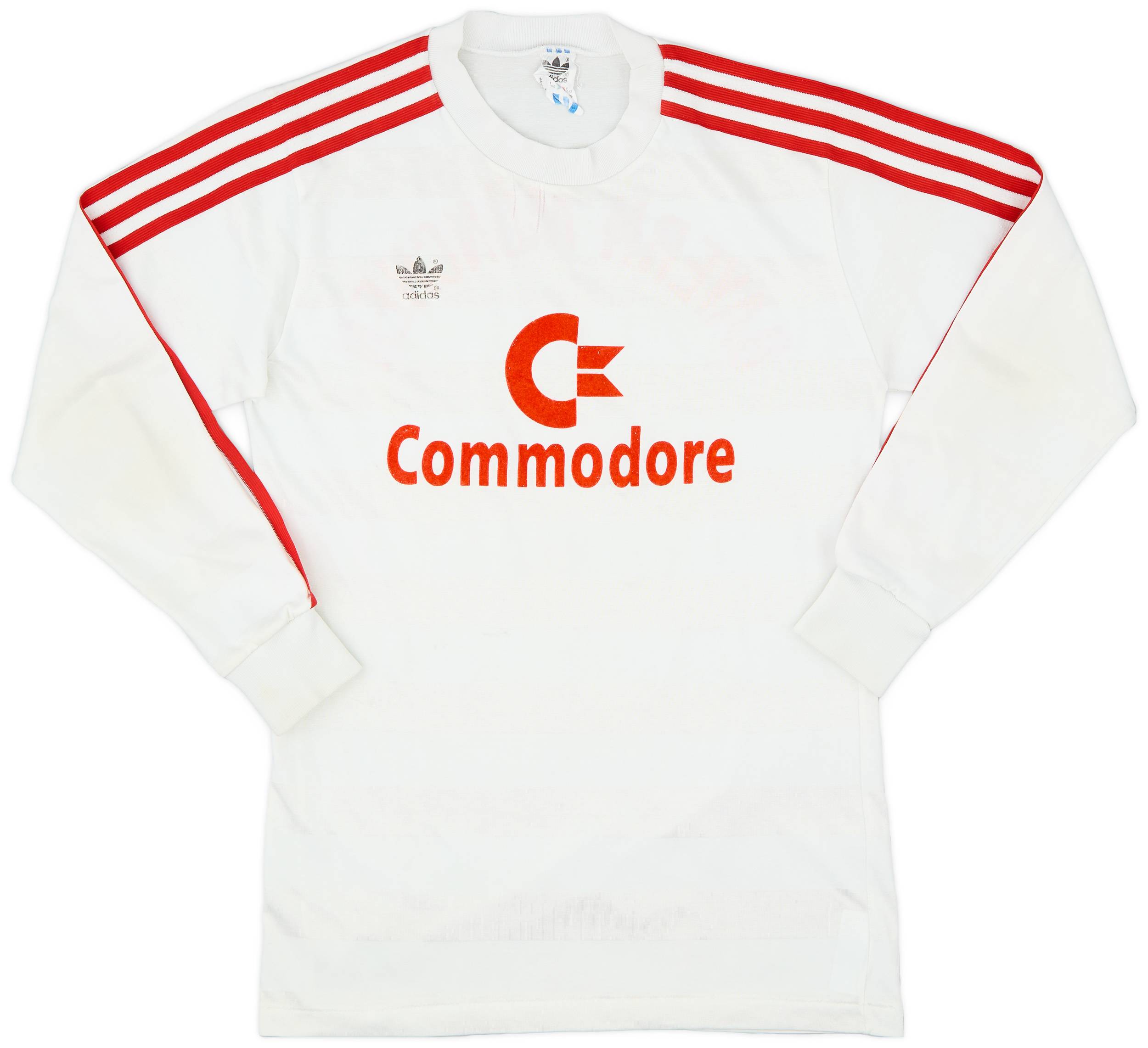 1984-89 Bayern Munich Away L/S Shirt - 6/10 - (S)