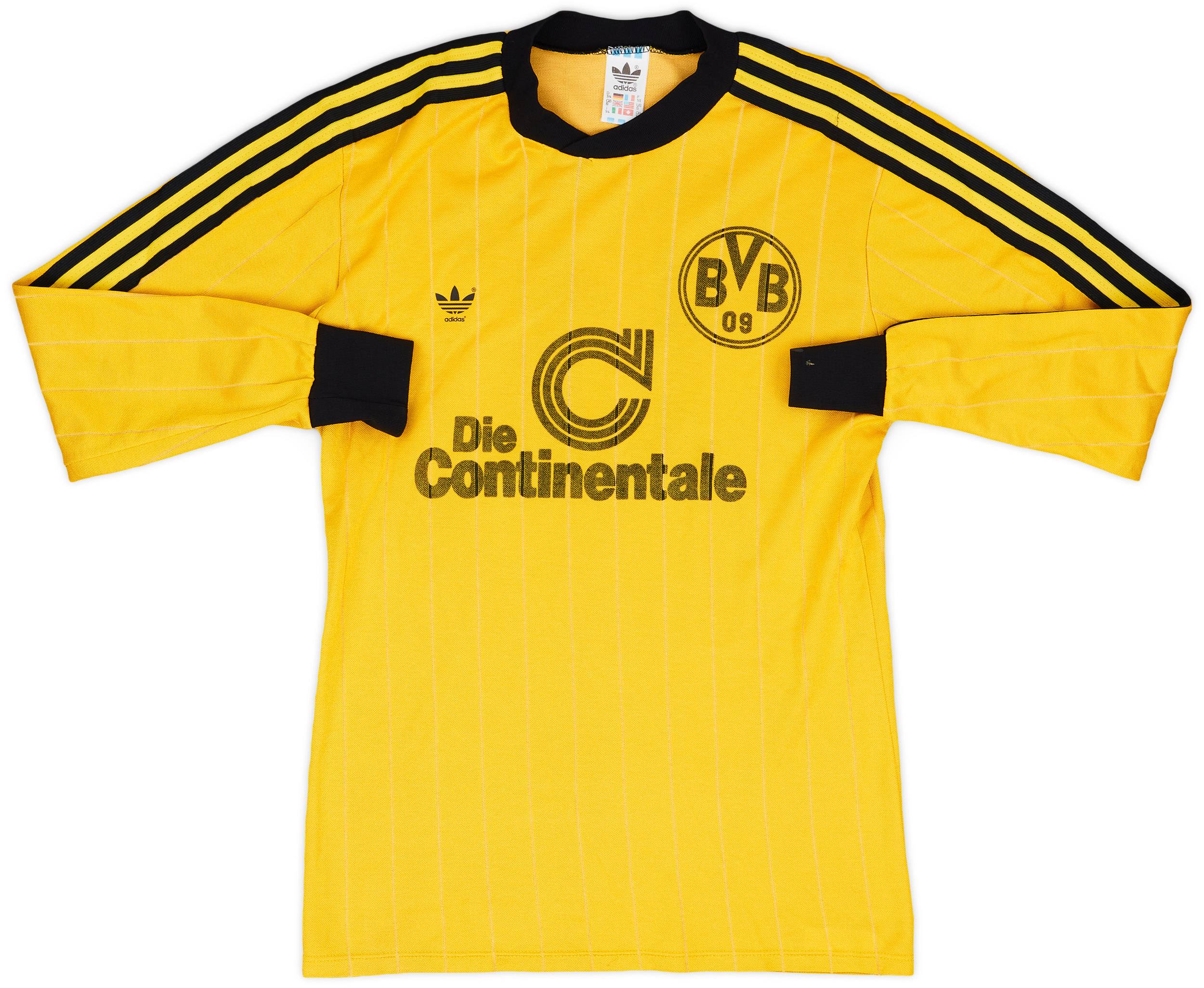 1989-90 Borussia Dortmund Home L/S Shirt #11 - 8/10 - (S)