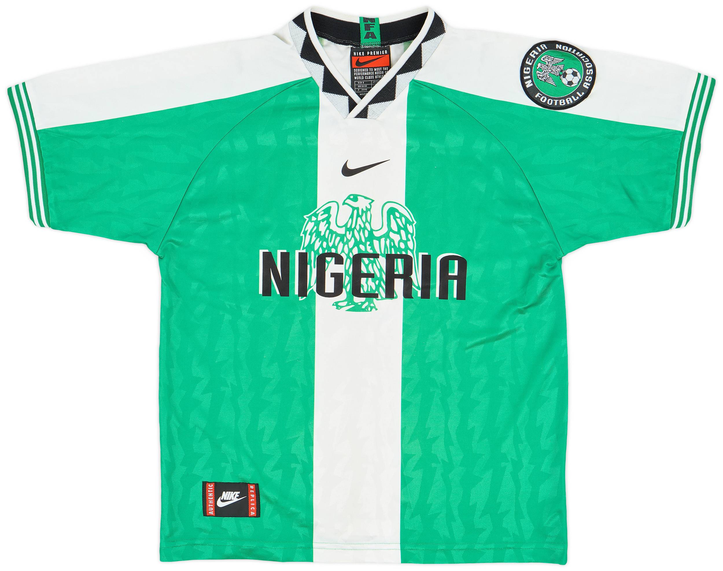 1996 Nigeria Home Shirt - 9/10 - (S)