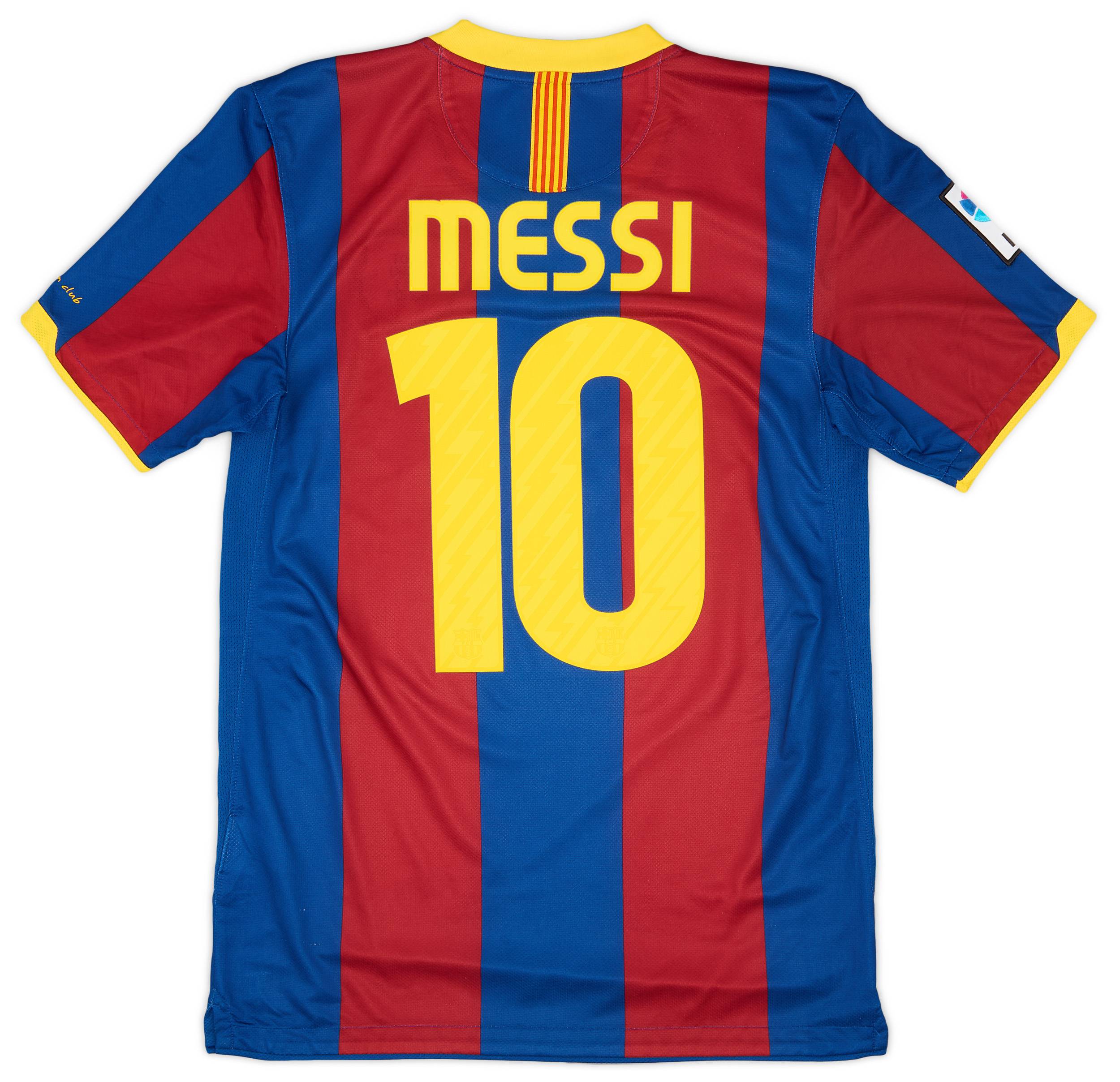 2010-11 Barcelona Home Shirt Messi #10 - 8/10 - (S)