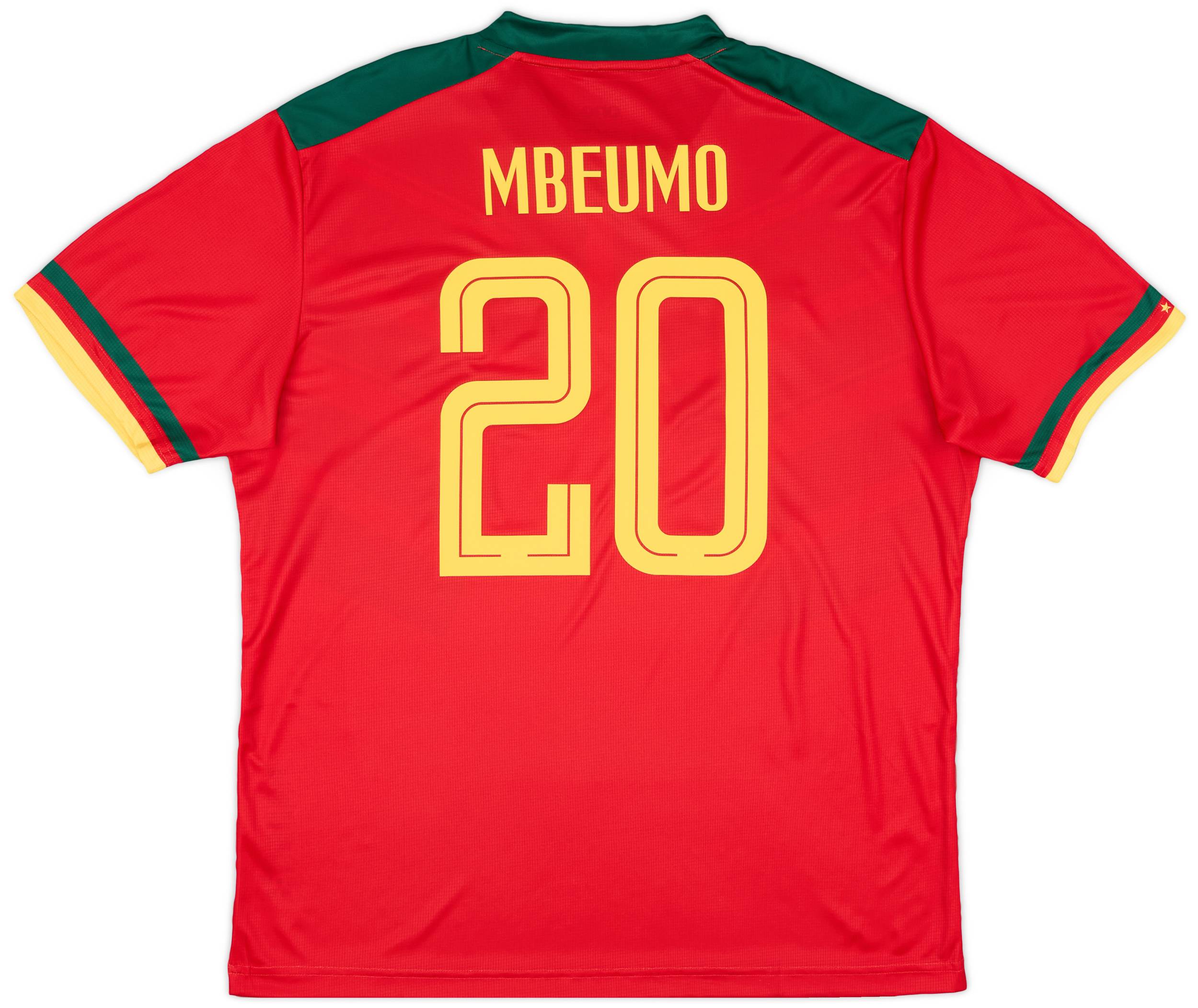 2022-23 Cameroon Authentic Away Shirt Mbeumo #20