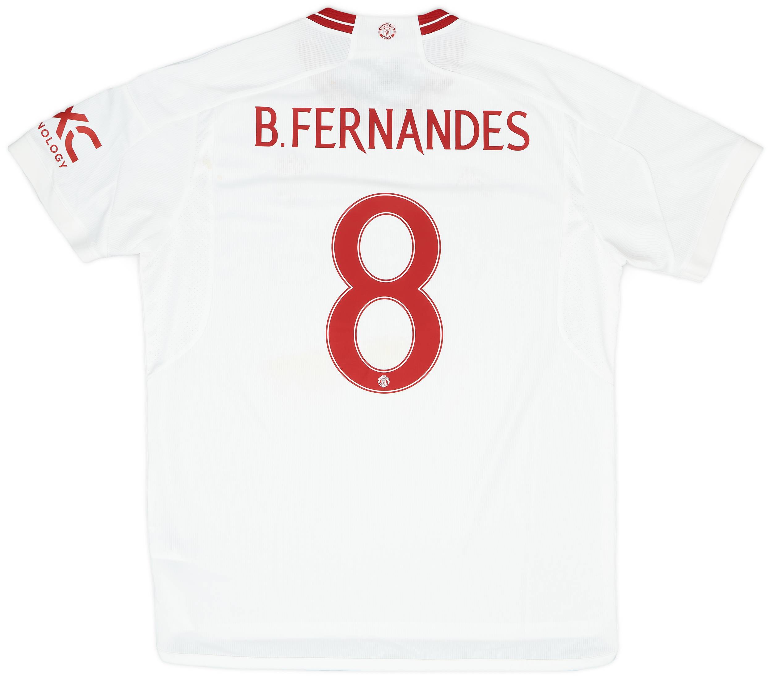 2023-24 Manchester United Third Shirt B. Fernandes #8 - 6/10 - (XL)