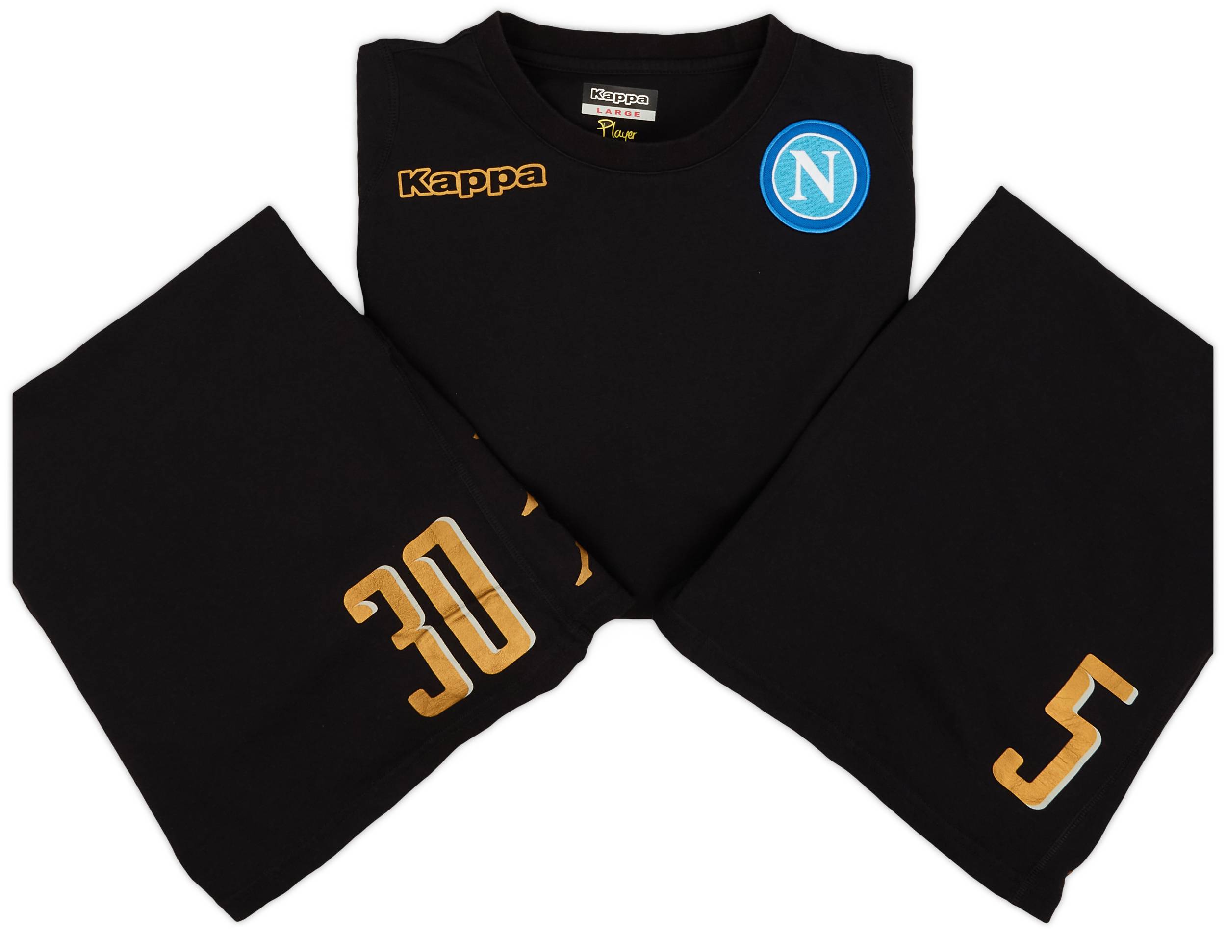 2016-17 Napoli Player Issue Training Tee - 7/10