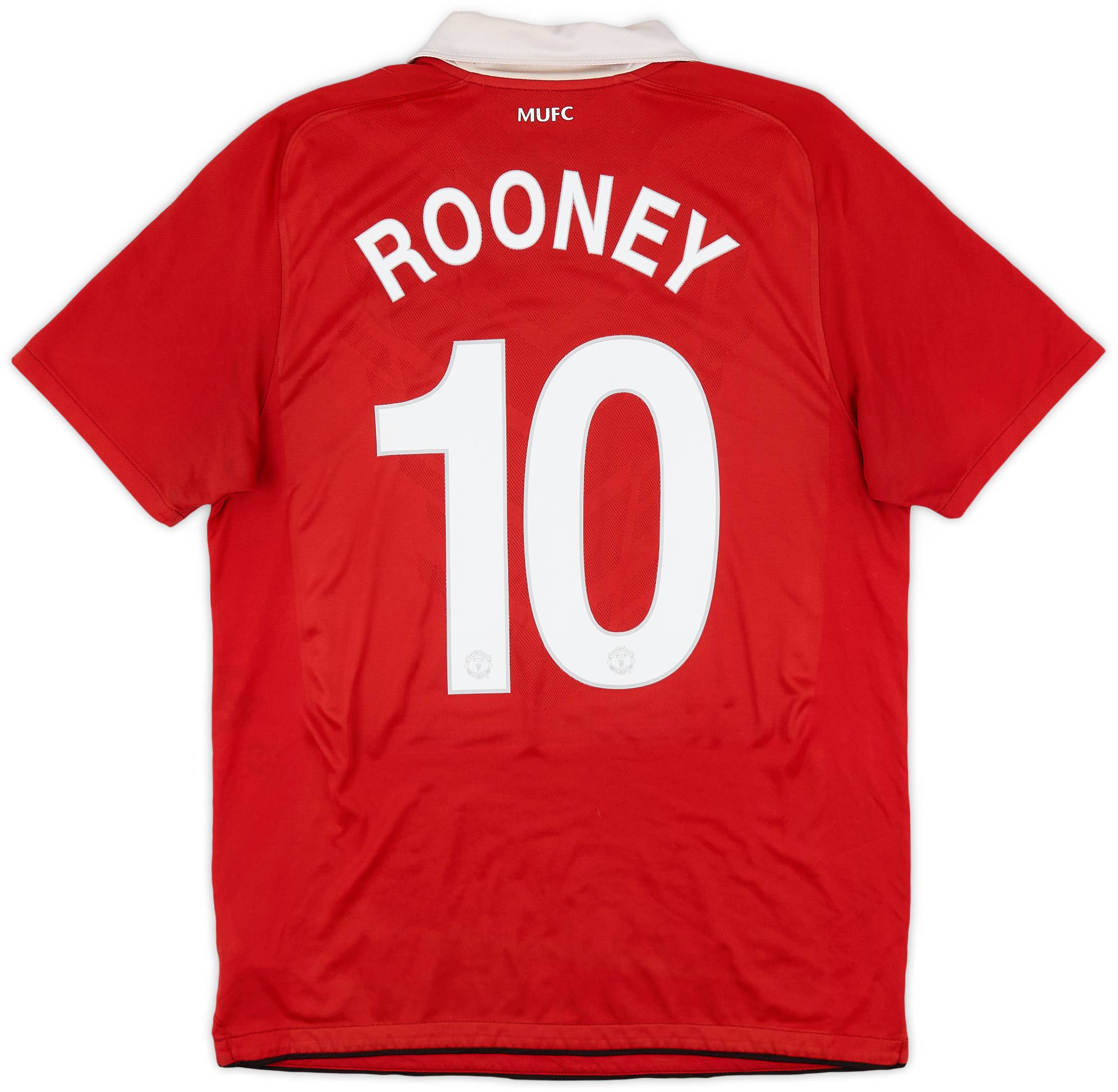 2010-11 Manchester United Home Shirt Rooney #10 - 5/10 - (M)
