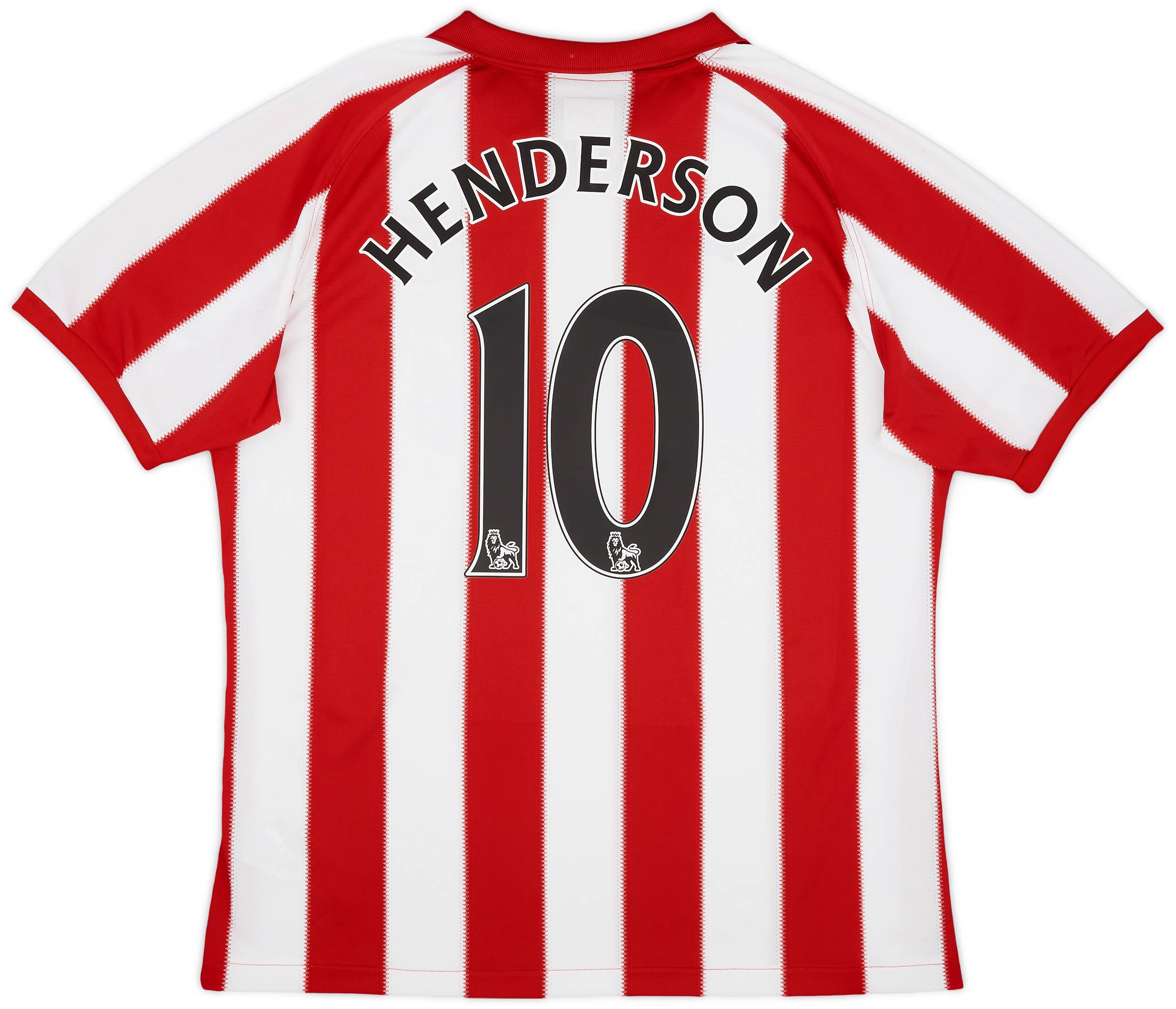 2010-11 Sunderland Home Shirt Henderson #10 - 6/10 - (L)