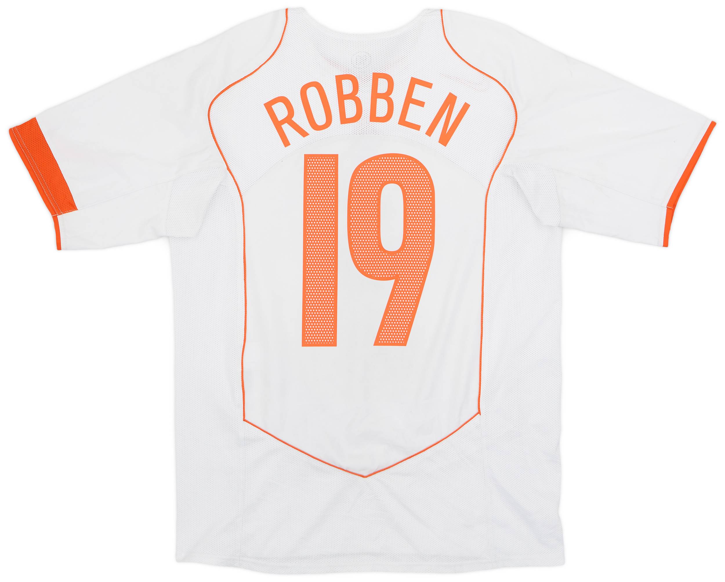 2004-06 Netherlands Away Shirt Robben #19 - 6/10 - (M)