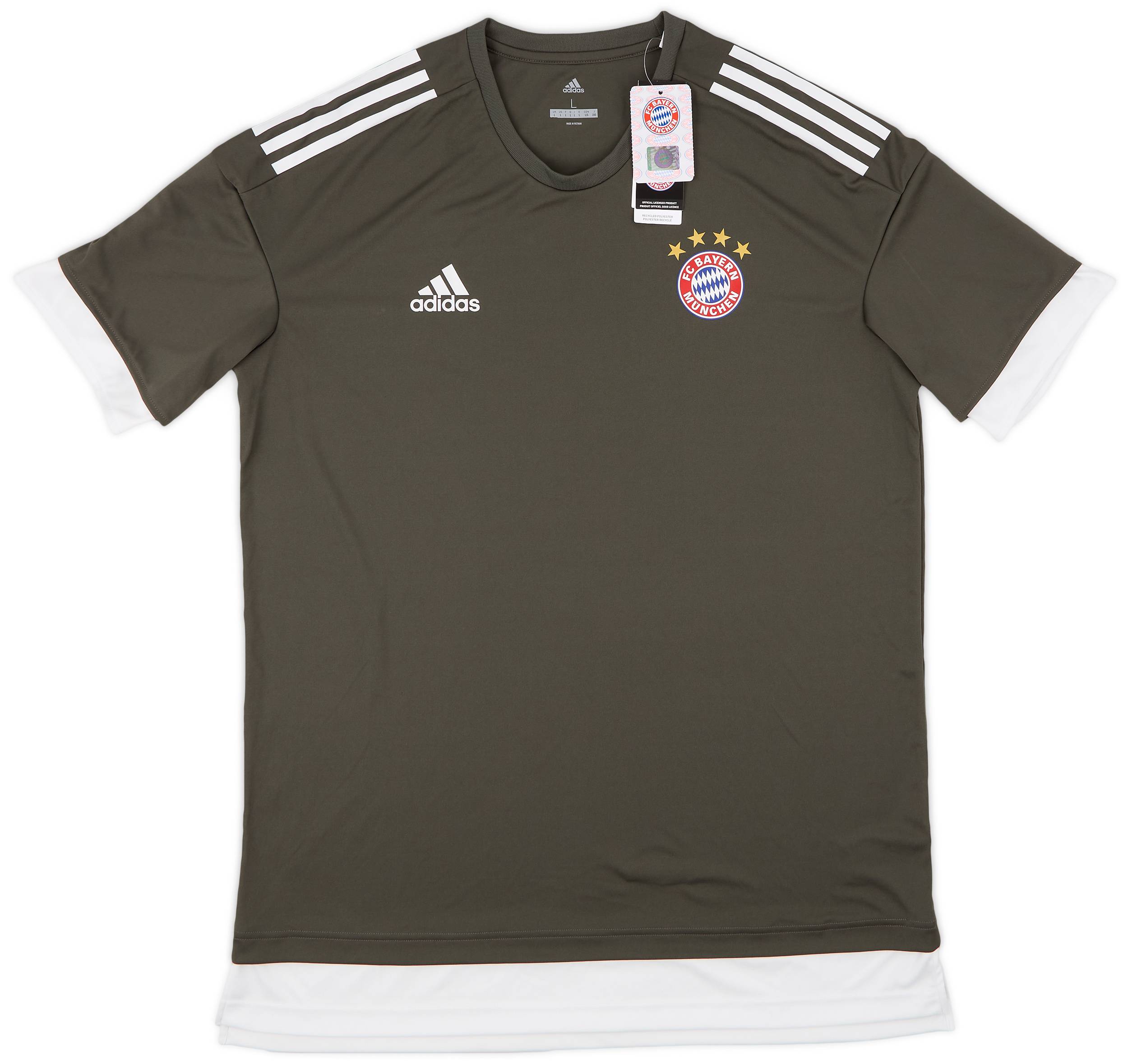 2017-18 Bayern Munich adidas CL Training Shirt (L)