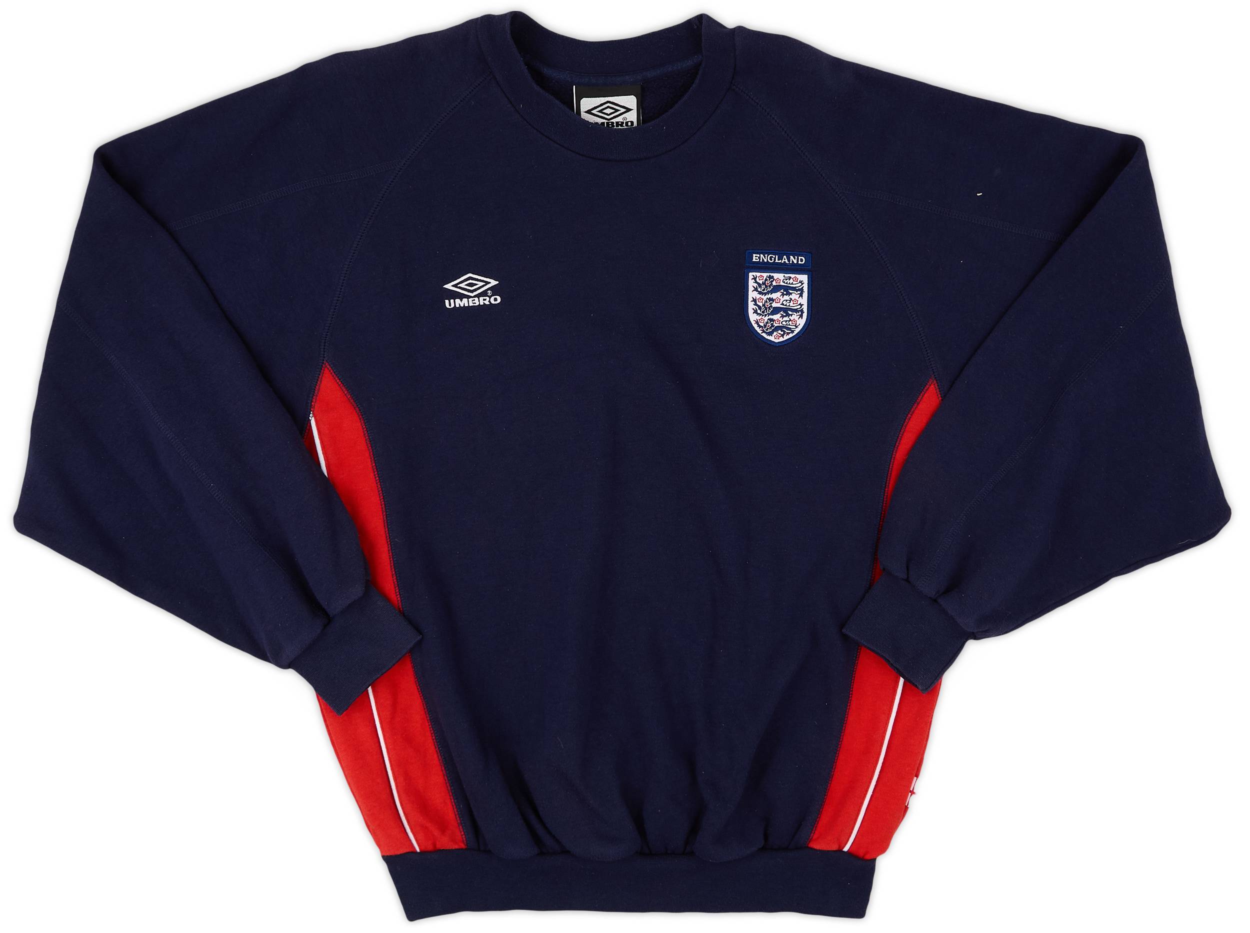 2002-03 England Umbro Sweat Top - 8/10 - (Y)