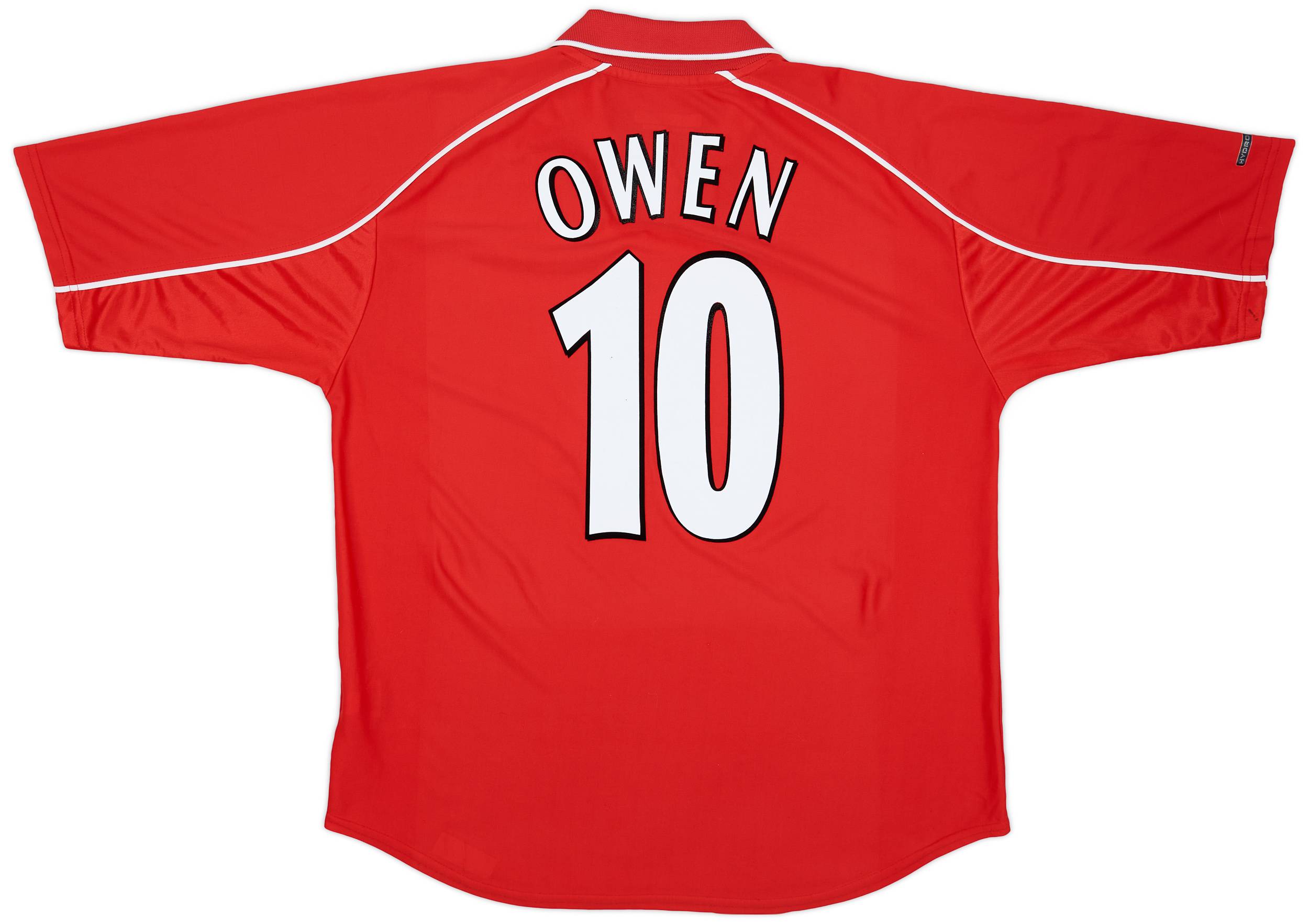 2000-02 Liverpool Home Shirt Owen #10 - 6/10 - (L)