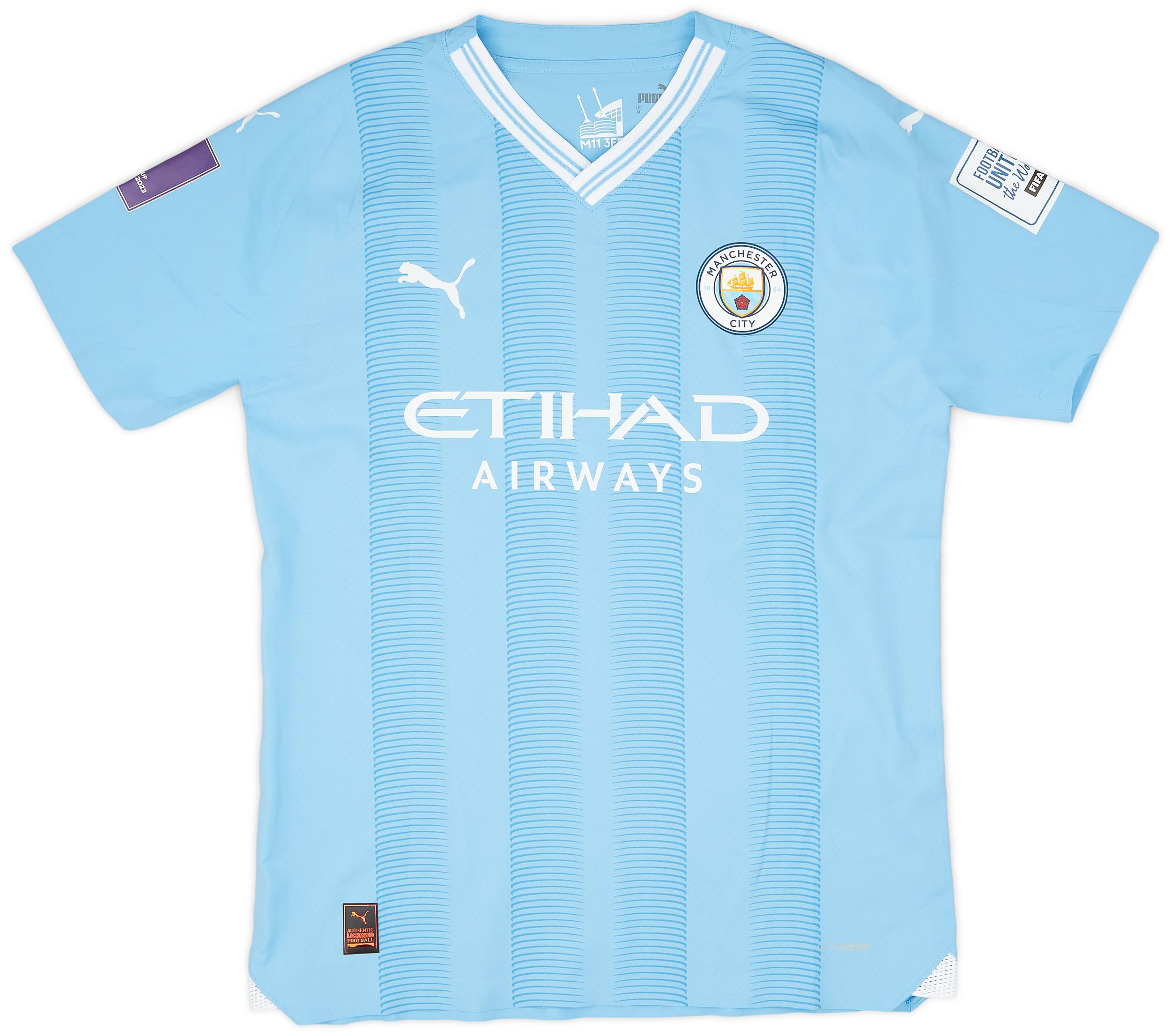 ウェア 23-24 MANCHESTER CITY #6 AKE 2023-24 Manchester City Match Issue Club World Cup Home