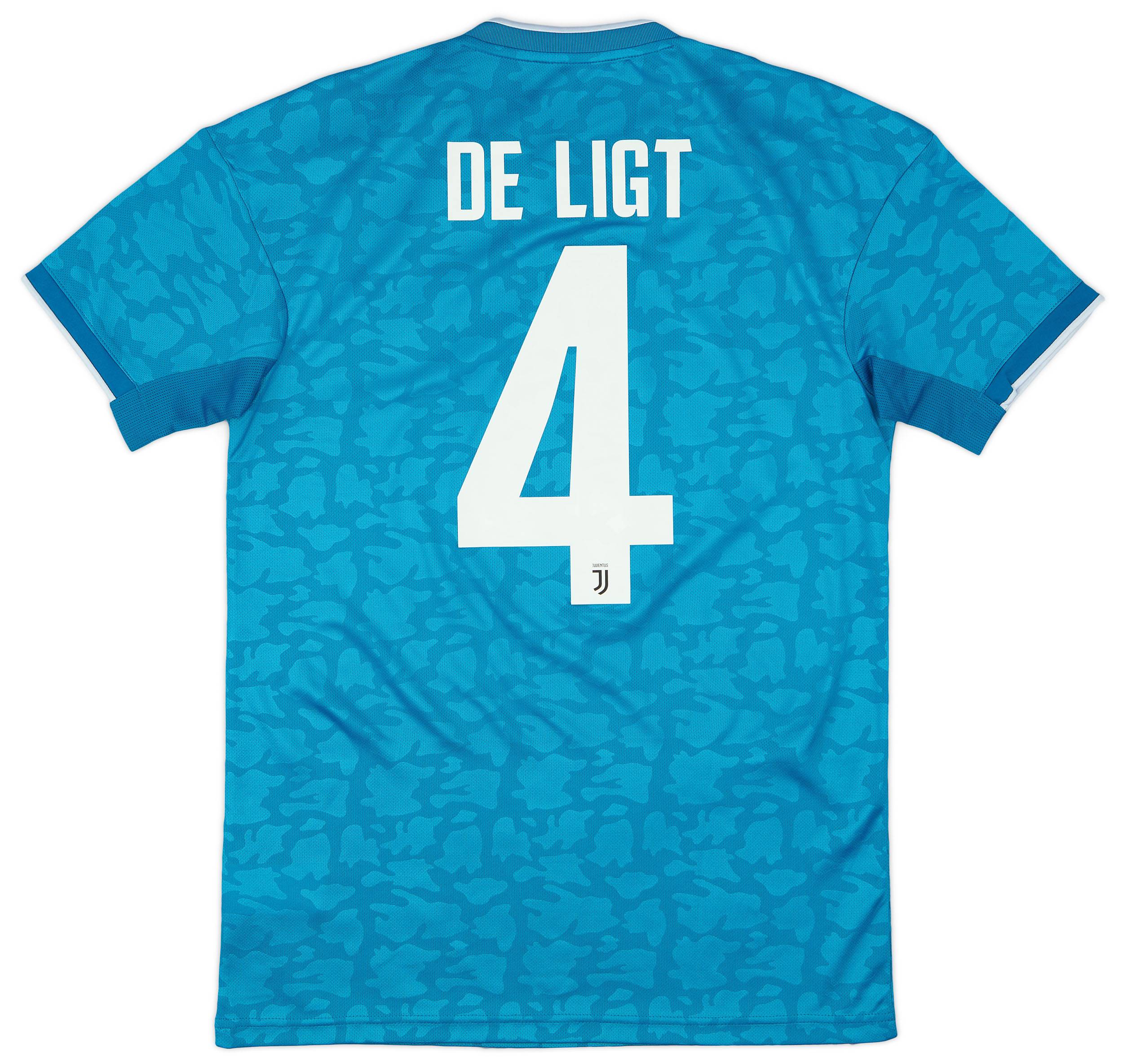 2019 20 Juventus Third Shirt De Ligt 4 8 10 S