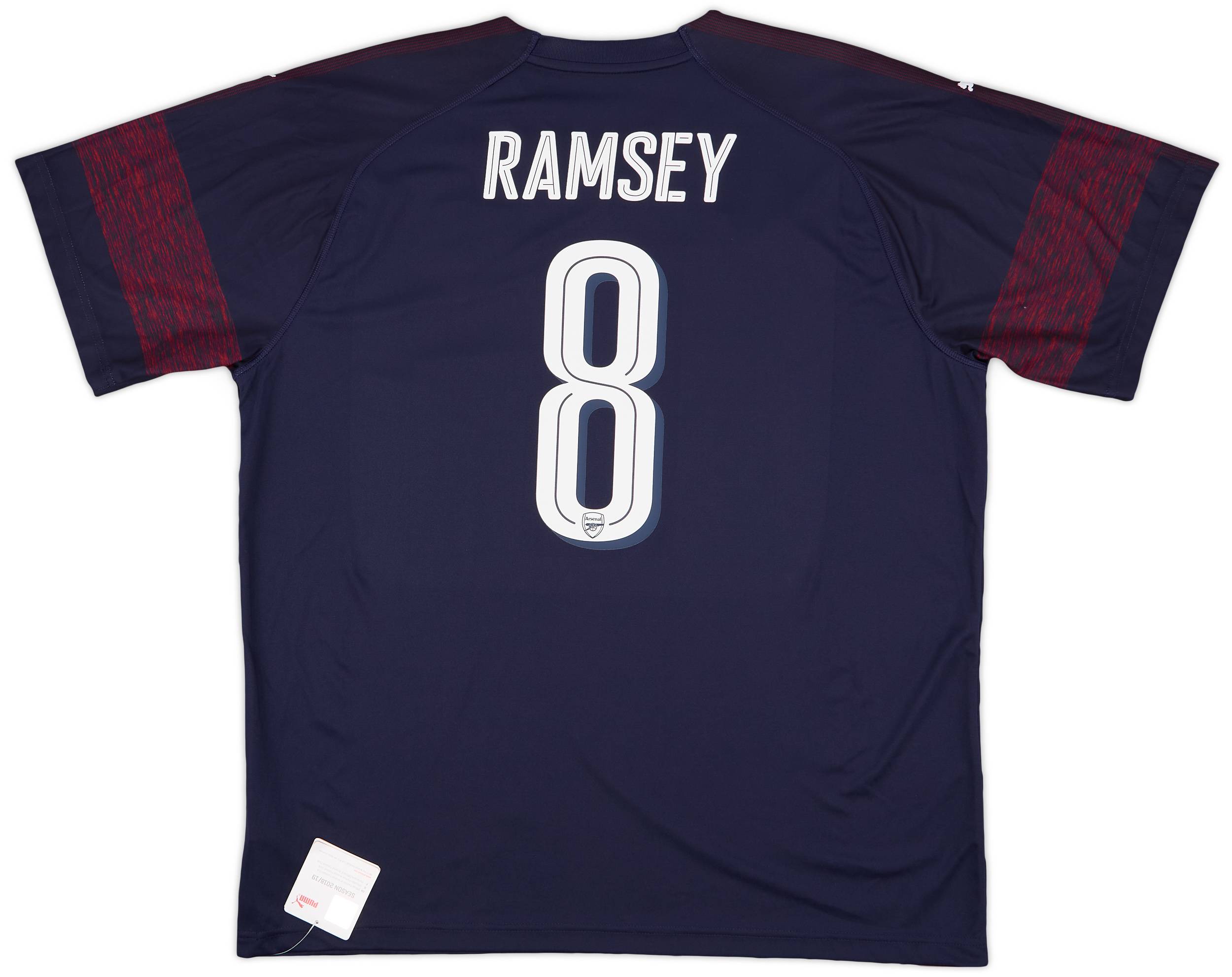 2018-19 Arsenal Away Shirt Ramsey #8 (XXL)