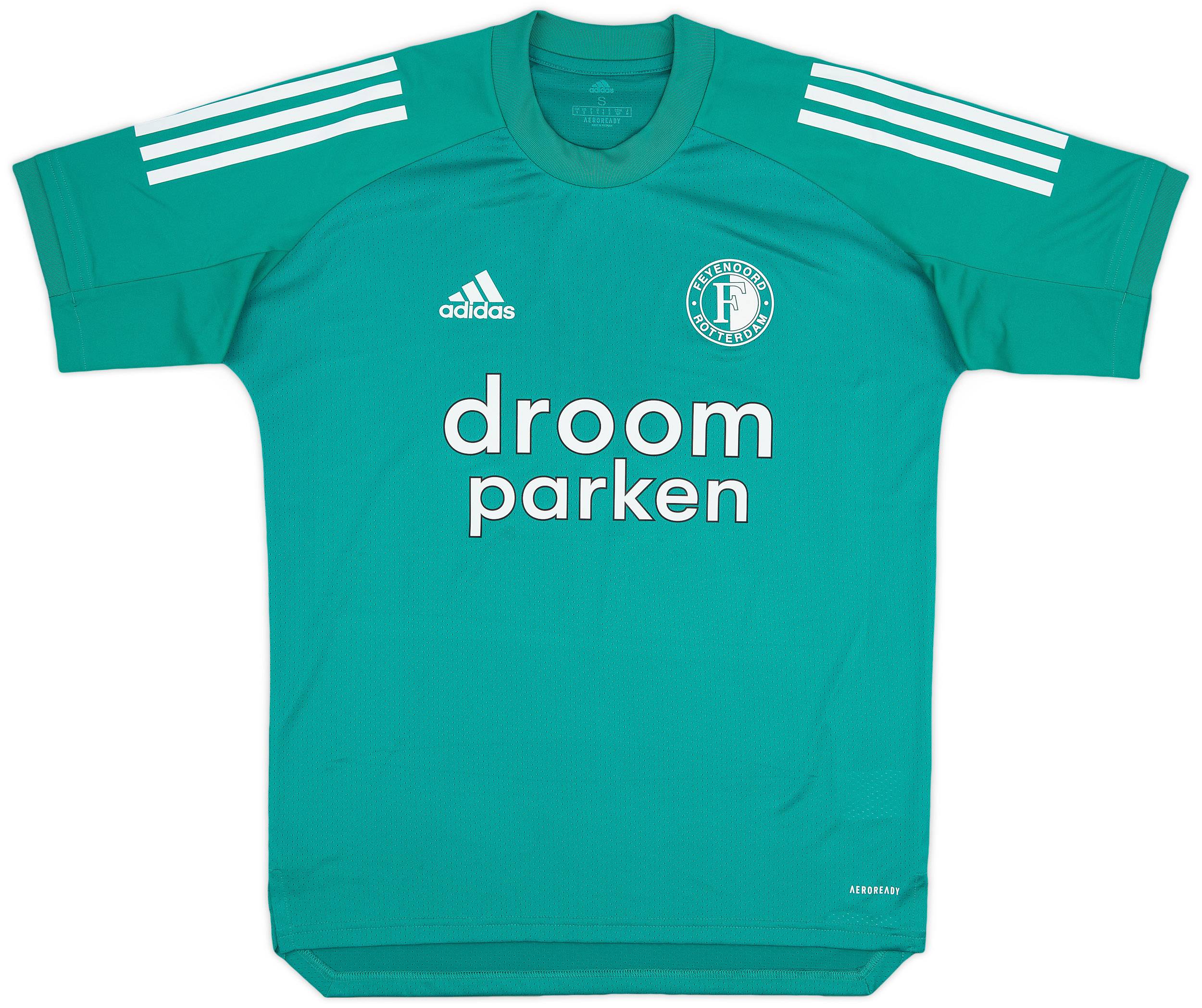 2020-21 Feyenoord adidas Training Shirt - 9/10 - (S)