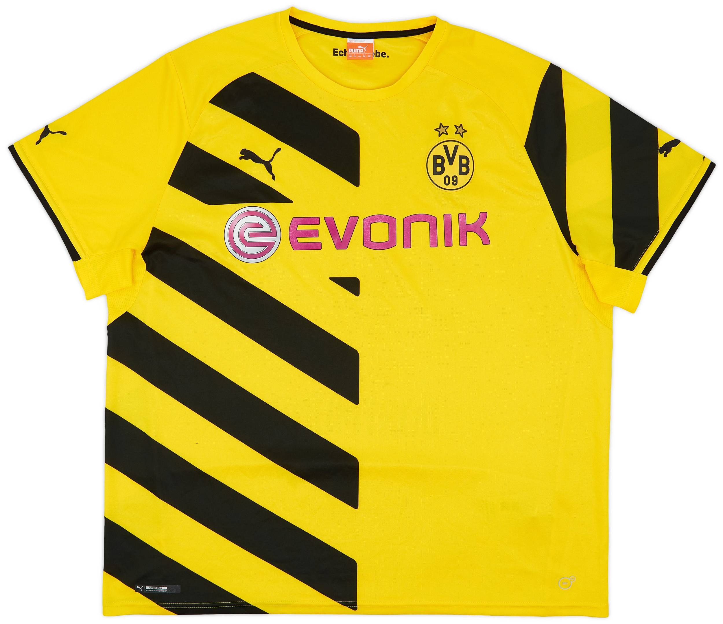 2014-15 Borussia Dortmund Home Shirt - 7/10 - (3XL)
