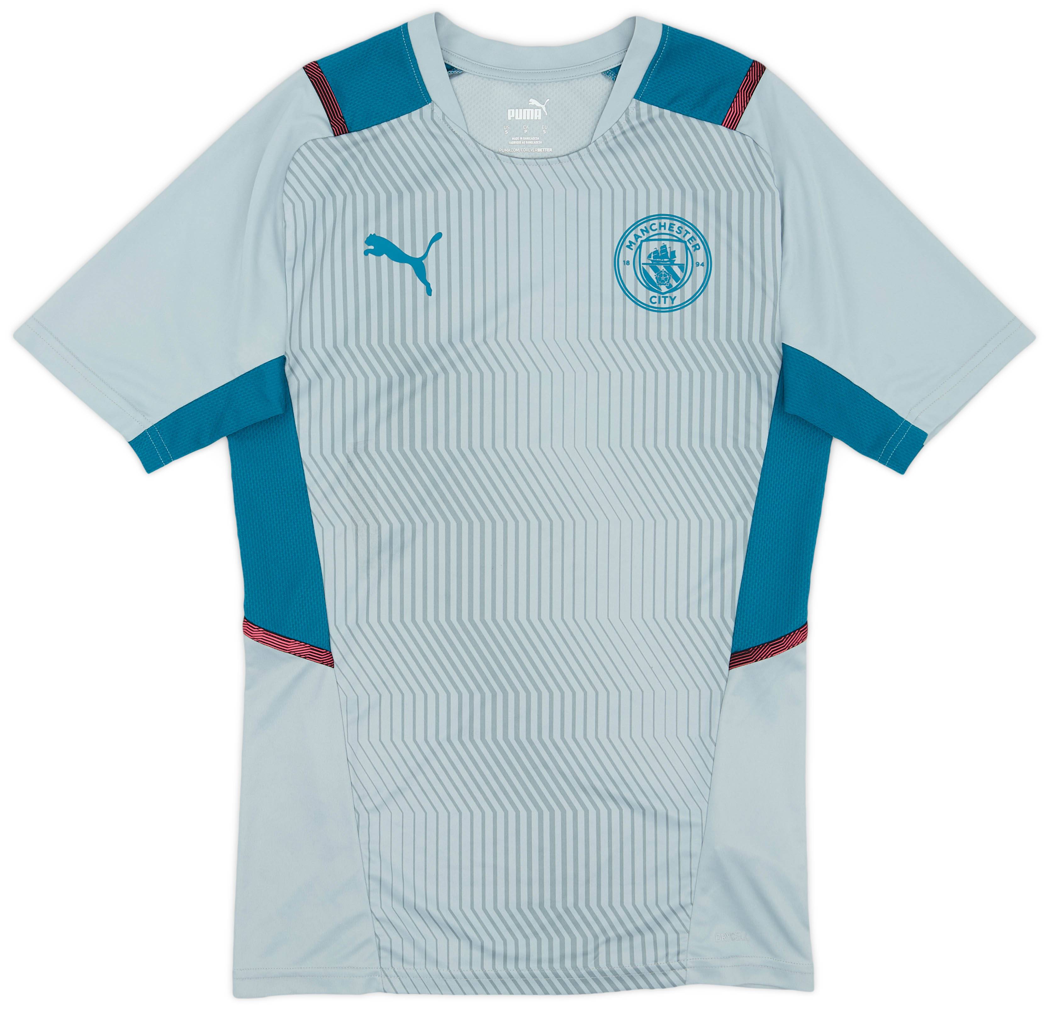 2021-22 Manchester City Puma Training Shirt - 7/10 - (S)