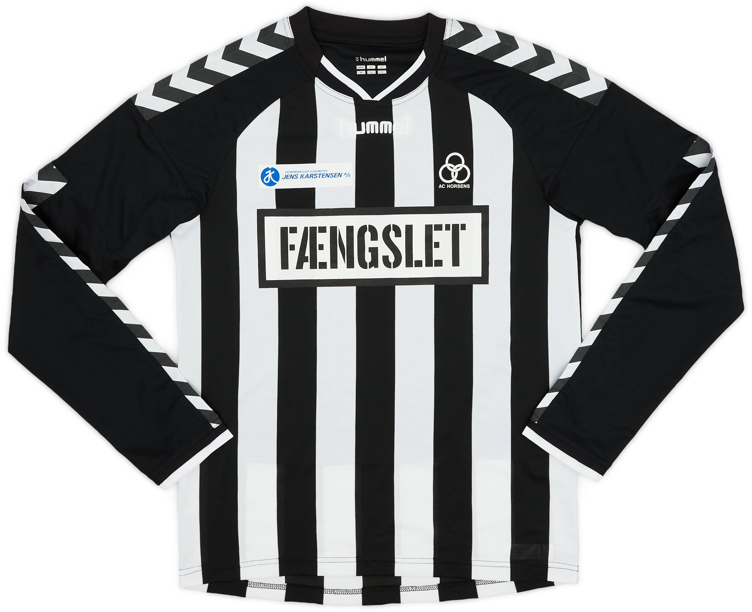 2015-16 AC Horsens Away L/S Shirt - 8/10 - (M)
