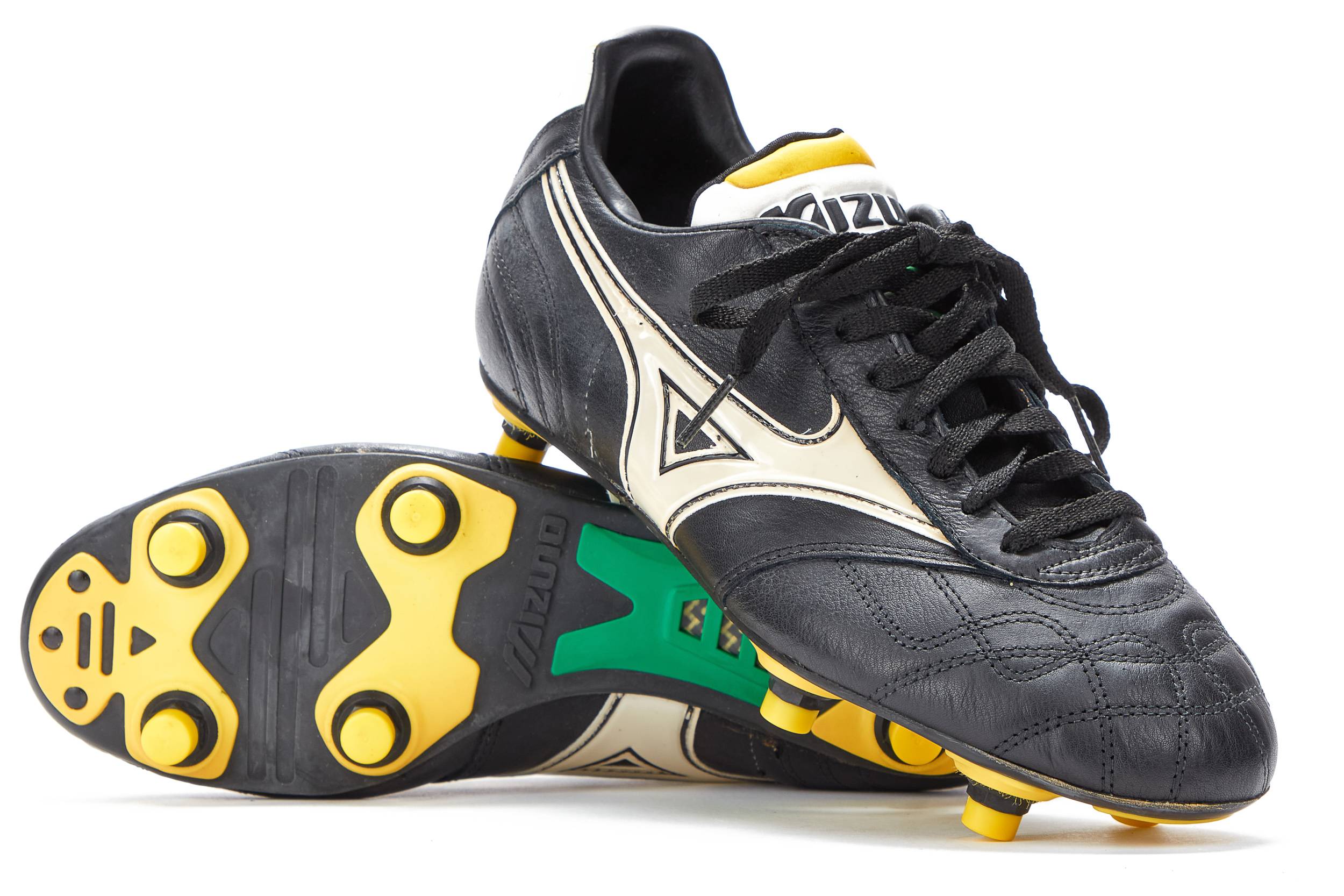 1992 Mizuno Brazil Pro Football Boots In Box SG 7