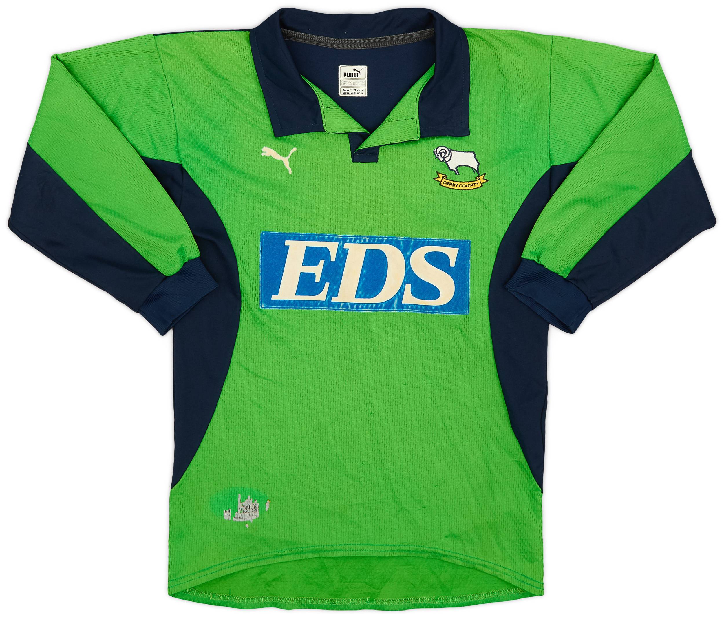 1999-00 Derby County GK Shirt - 7/10 - (M.Boys)