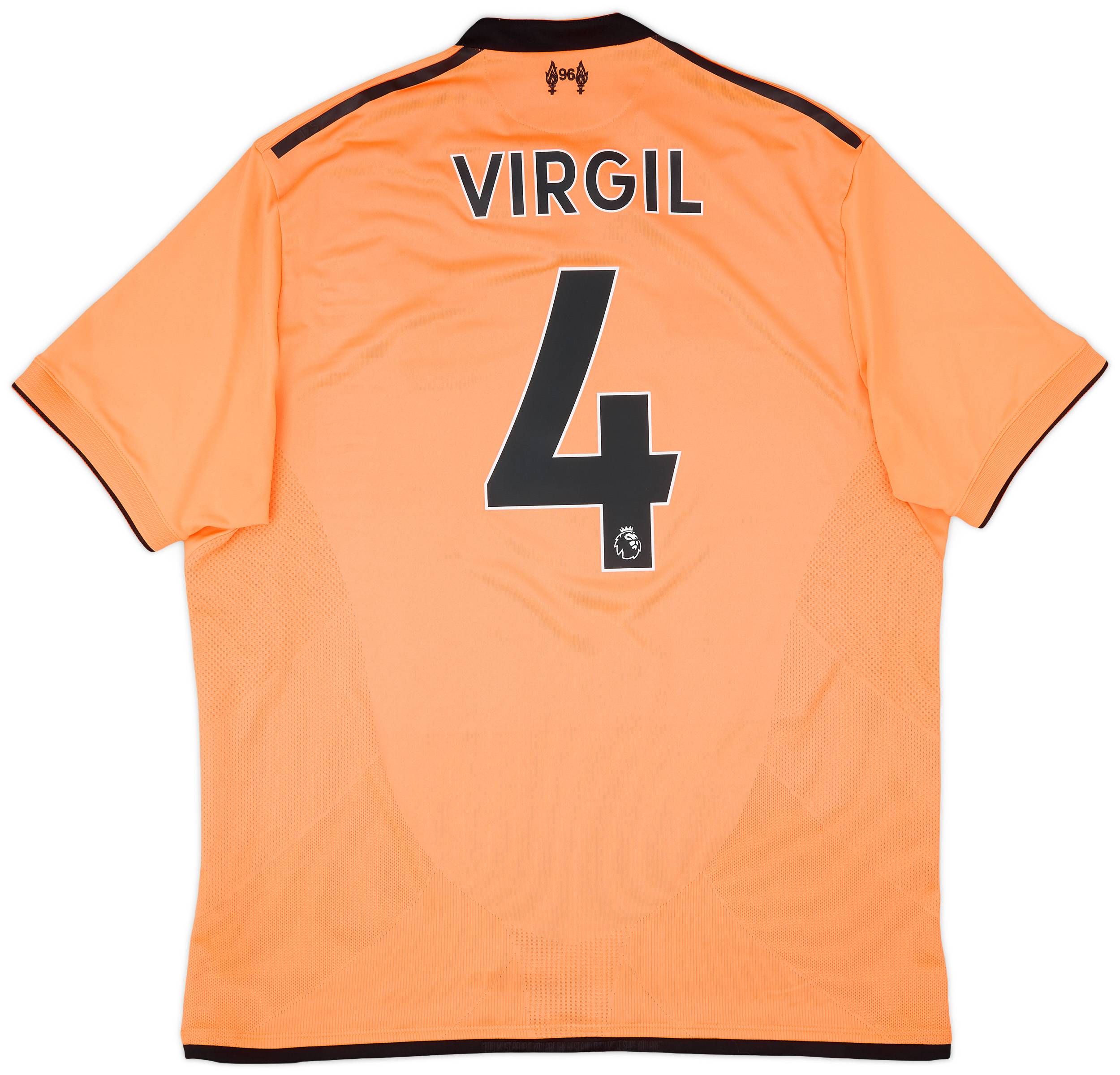 2017-18 Liverpool 125 Years Third Shirt Virgil #4 - 9/10 - (XL)