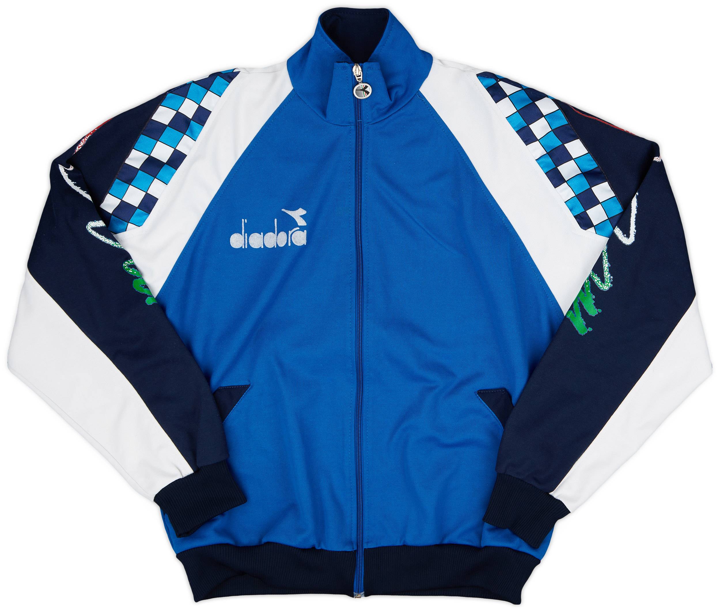 1990 Diadora Track Jacket (Italy) - 9/10 - (L)