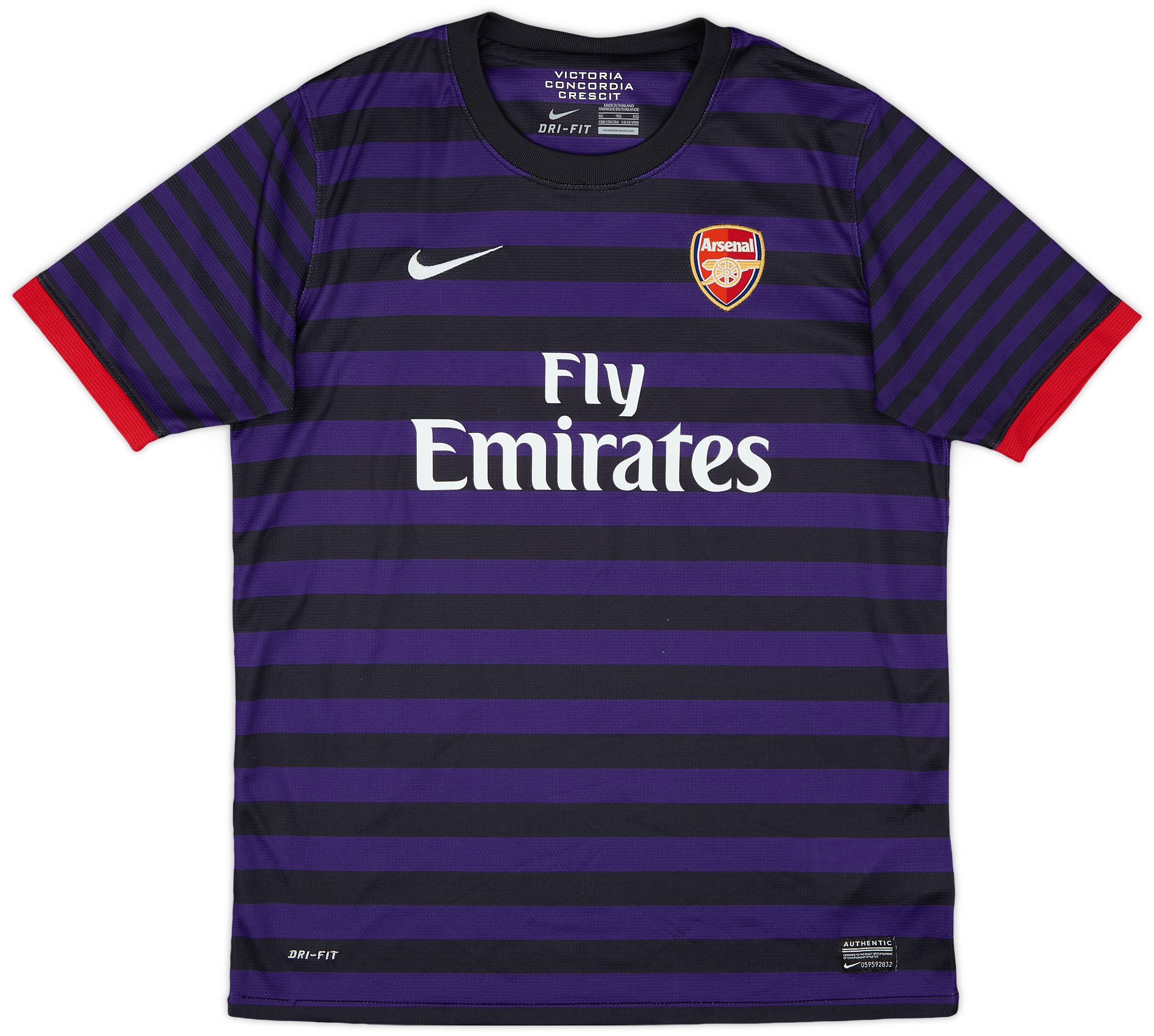 2012-13 Arsenal Away Shirt - 9/10 - (XL.Boys)