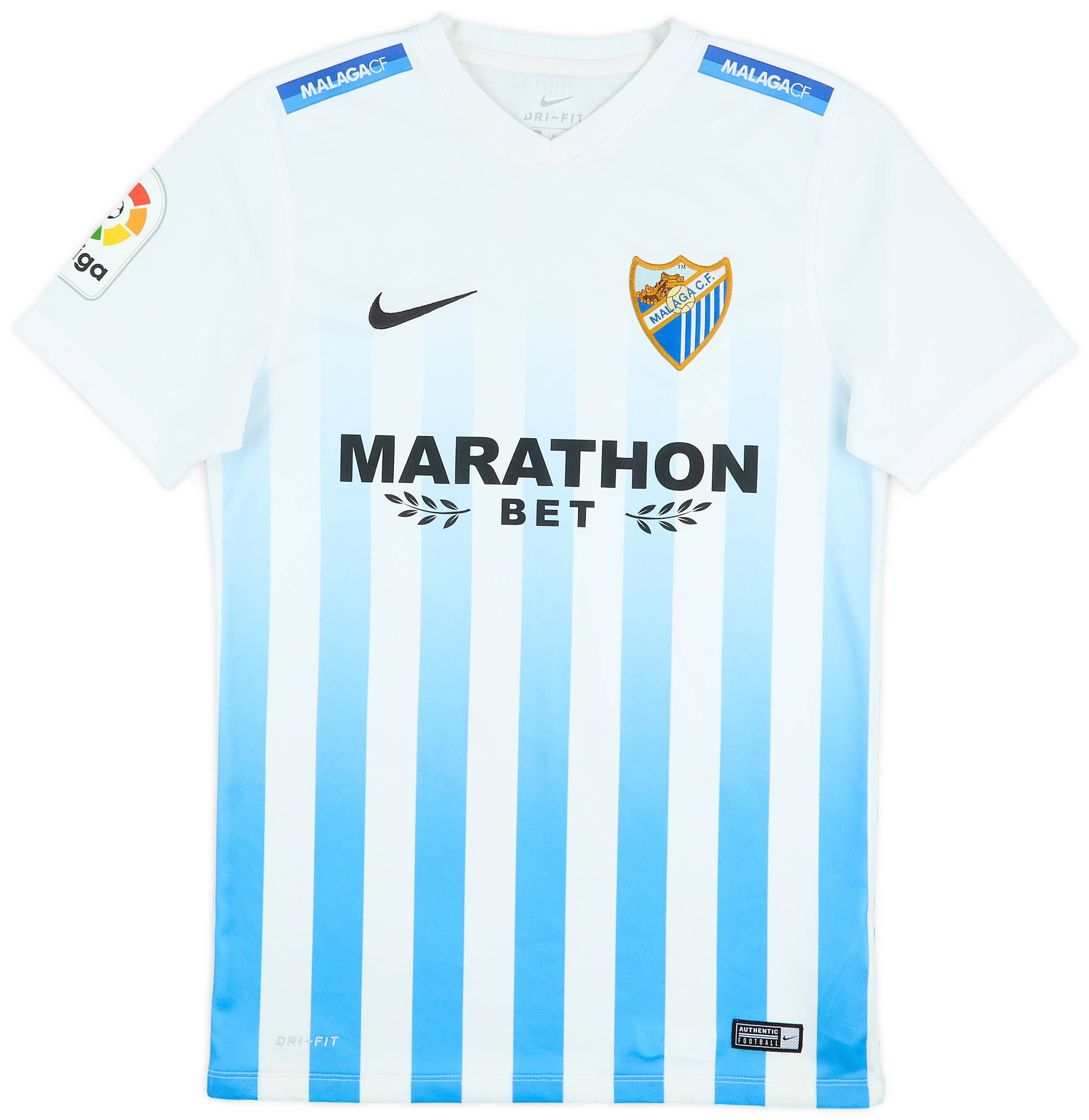 2016-17 Malaga Home Shirt - 9/10 - (S)