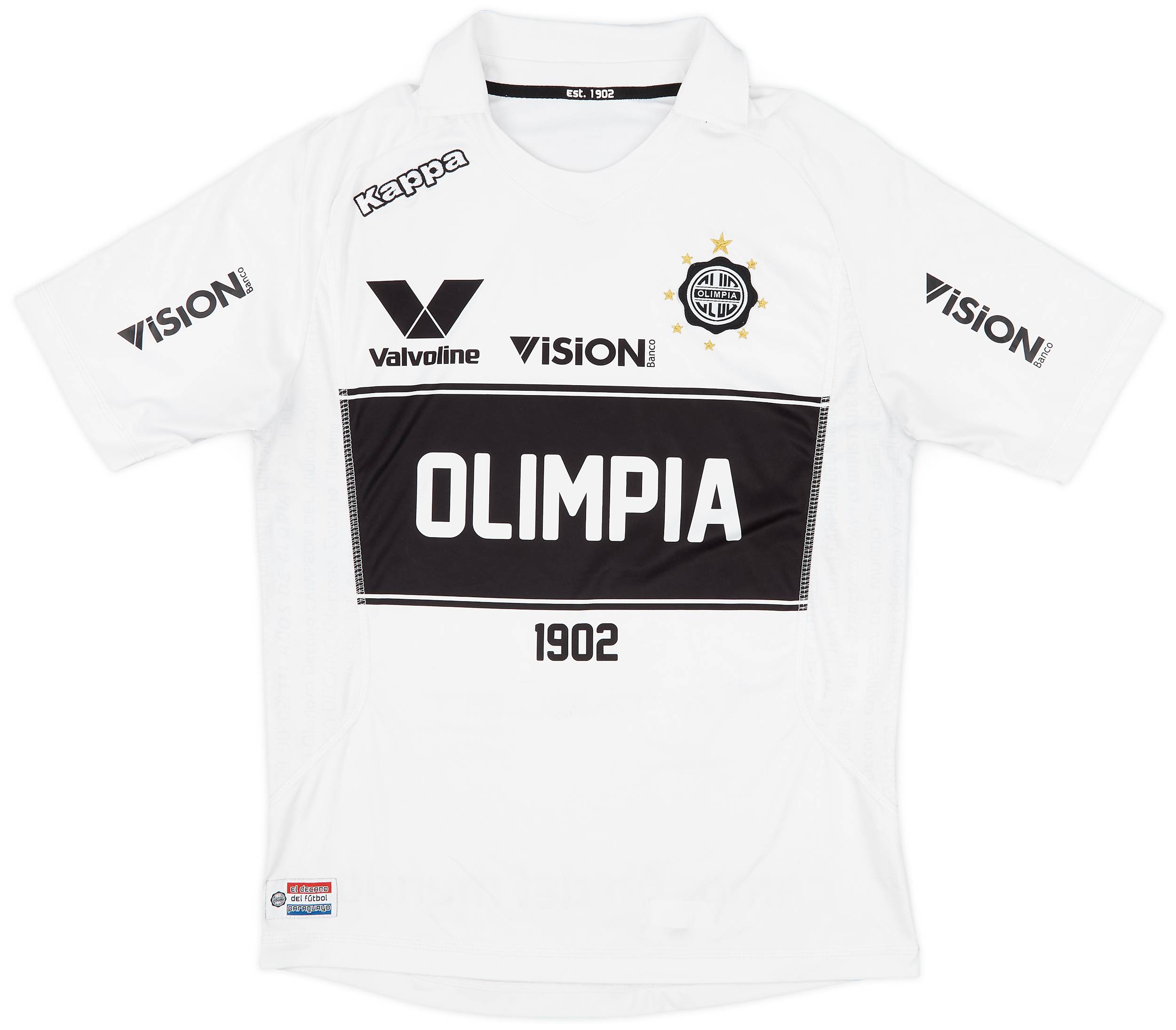 2014 Club Olimpia Home Shirt - 8/10 - (M)
