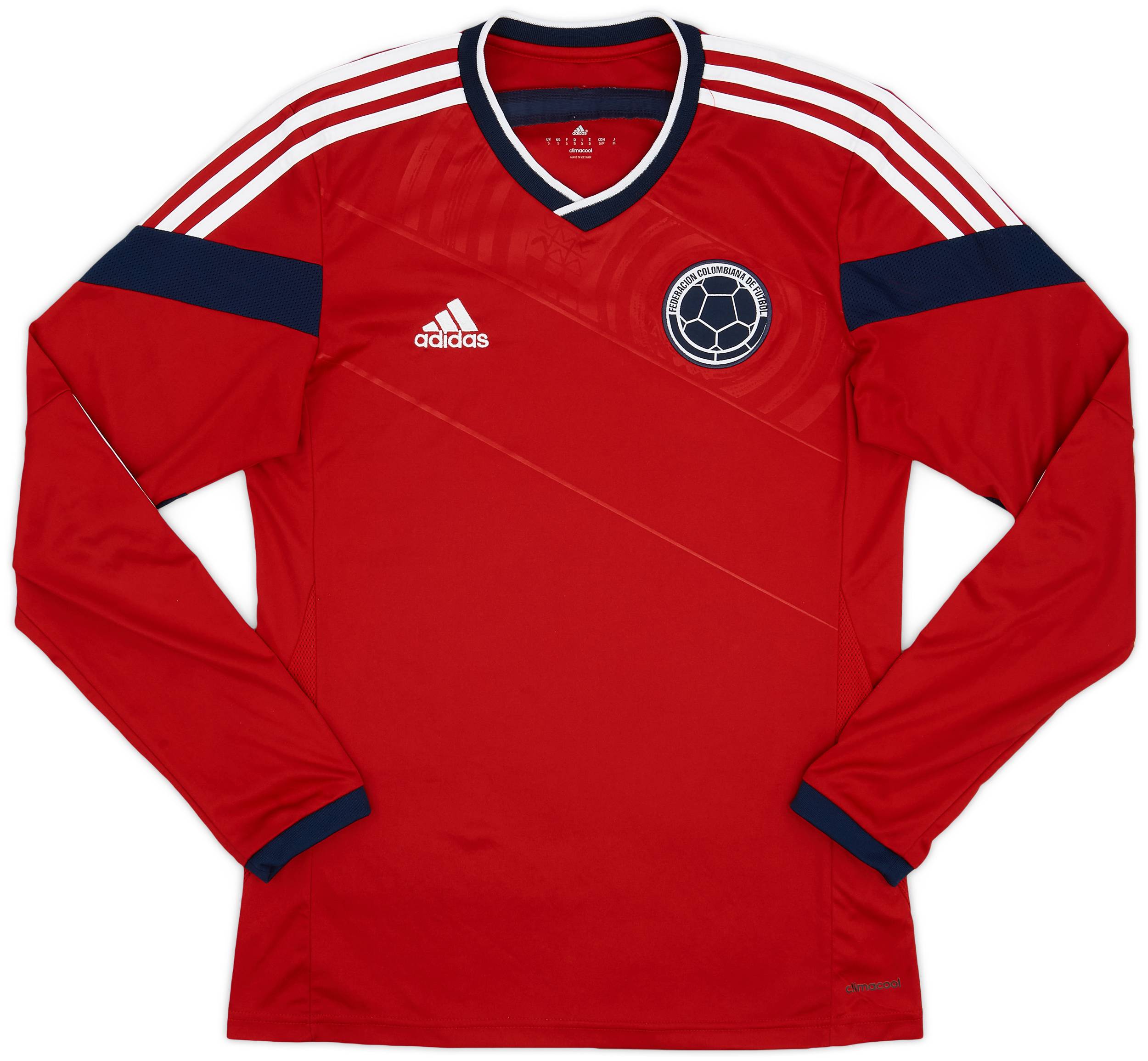 2014 15 Colombia Away L S Shirt 8 10 S