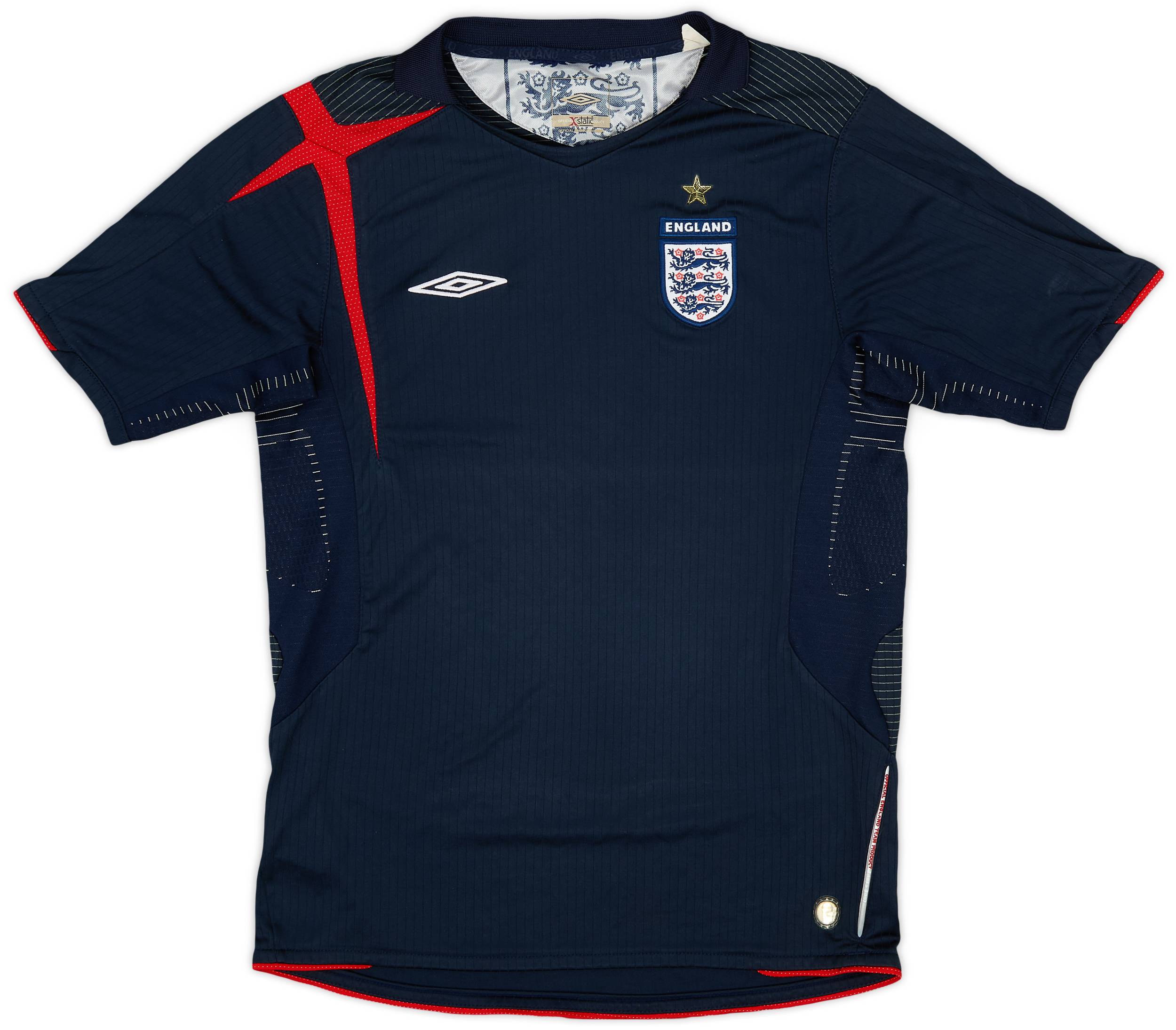 2006-08 England GK S/S Shirt - 9/10 - (M.Boys)