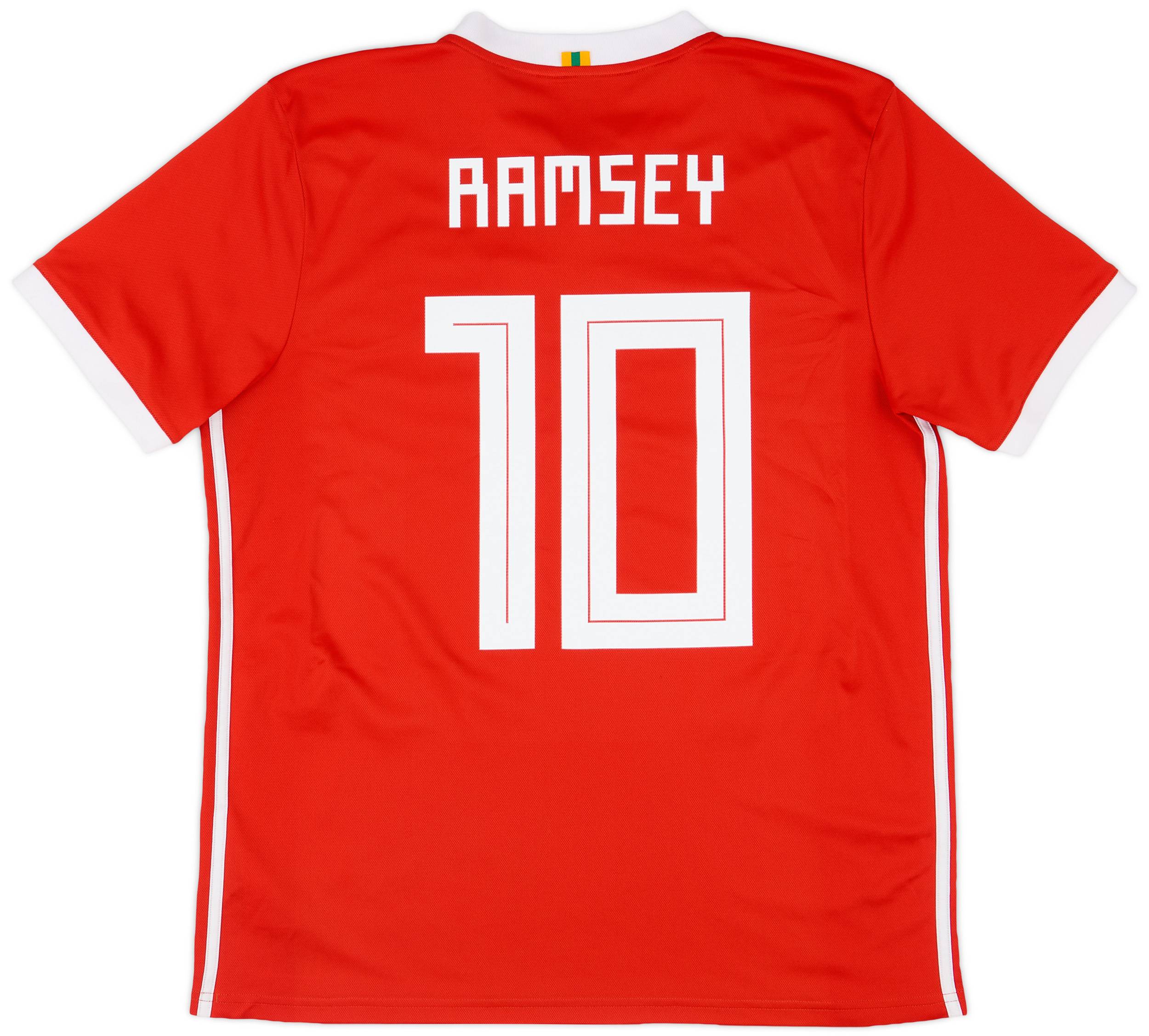 2016-17 Wales Home Shirt Ramsey #10 - 9/10 - (L)
