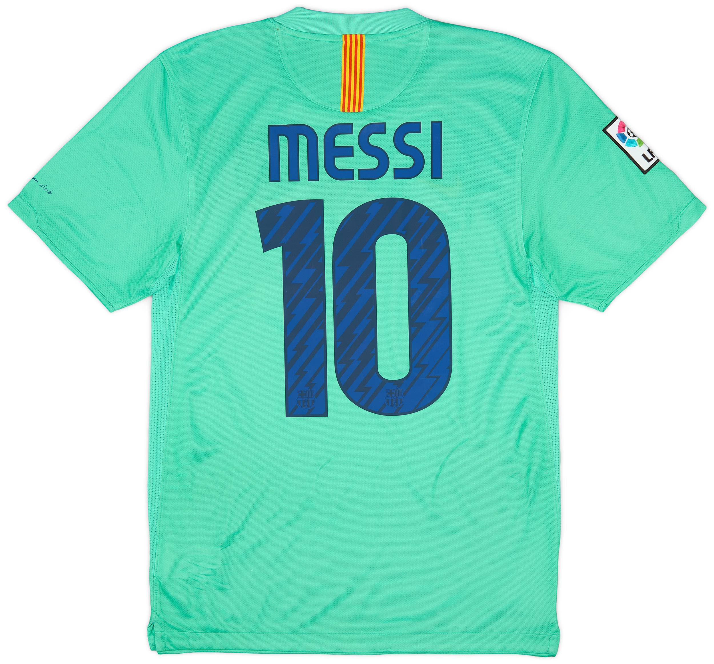 2010-11 Barcelona Away Shirt Messi #10 - 8/10 - (S)