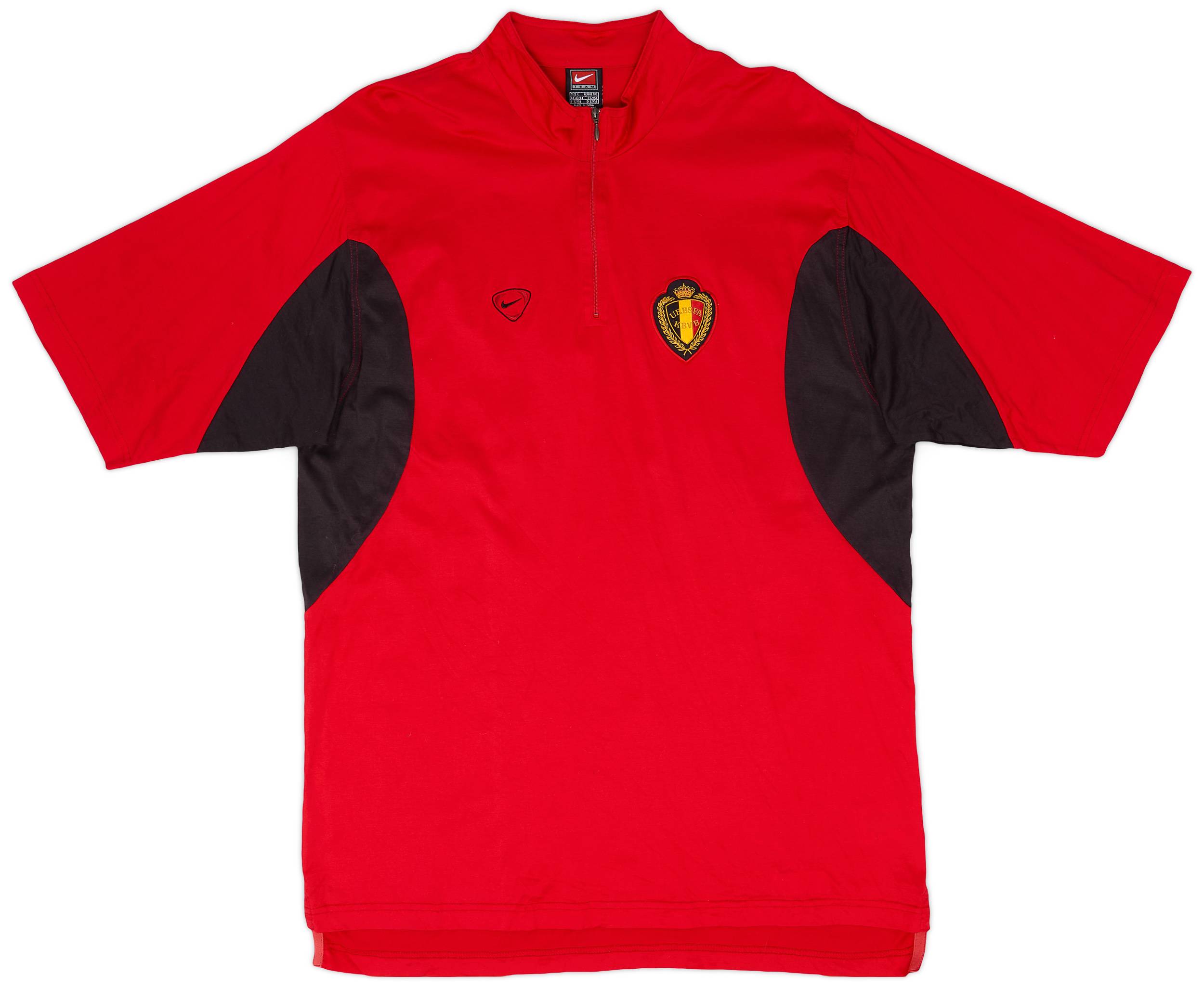 2000-02 Belgium Nike Training Shirt - 7/10 - (L)