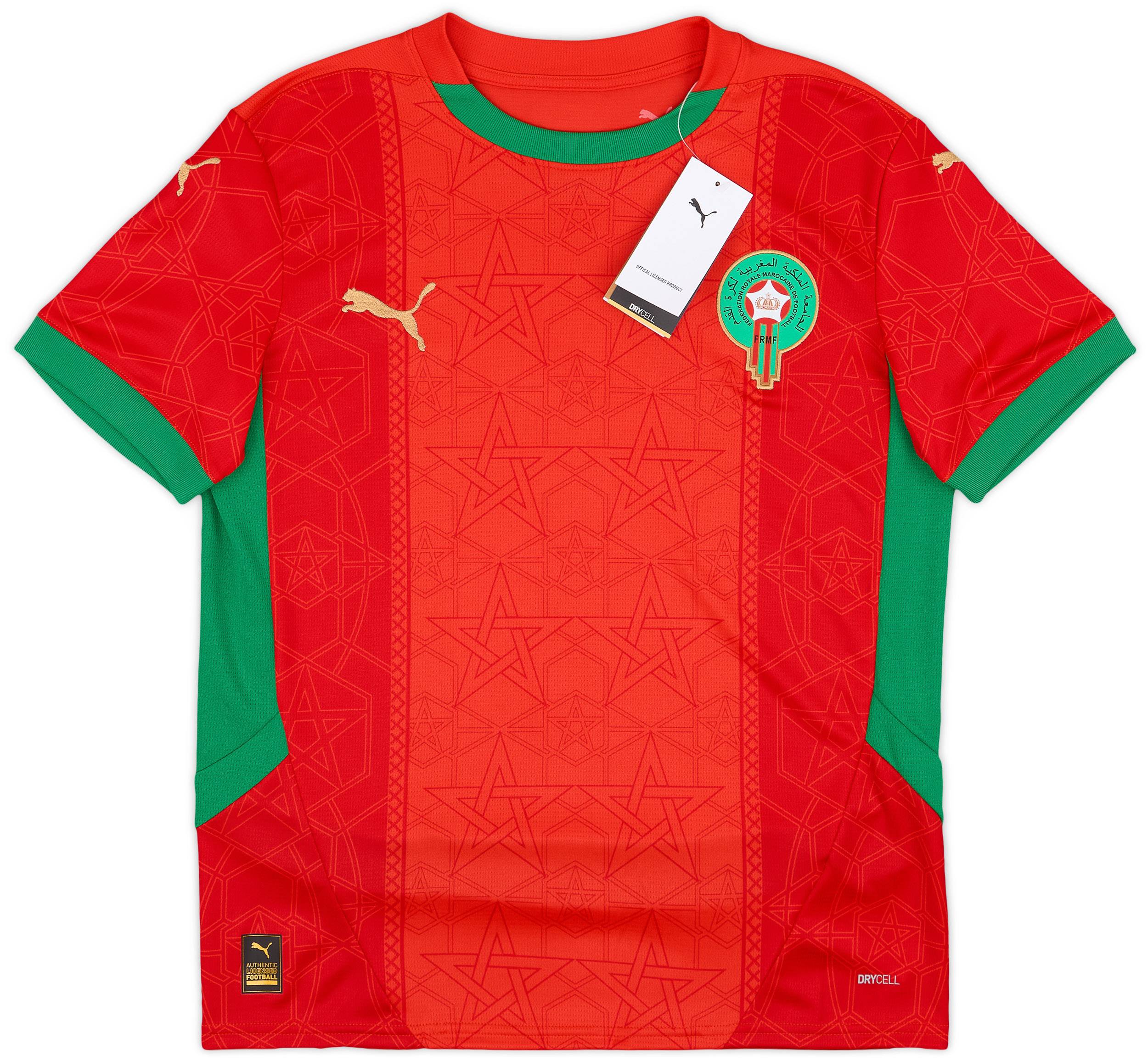 2024-25 Morocco Home Shirt (KIDS)