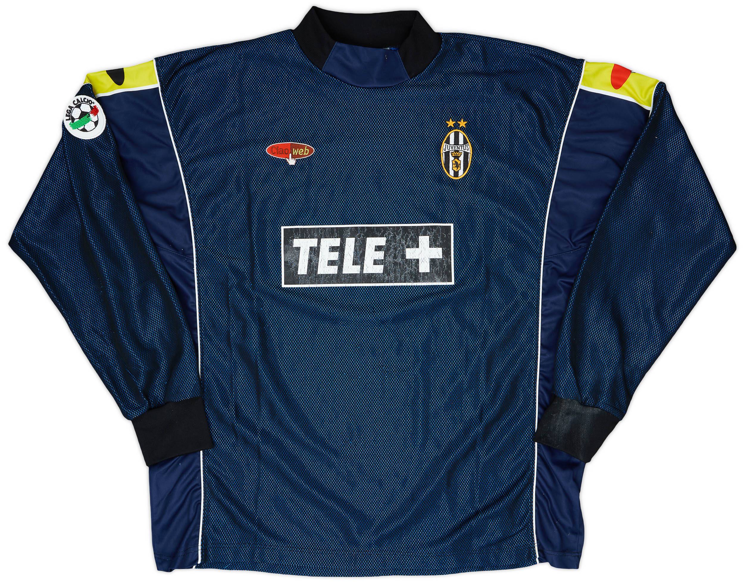 2000-01 Juventus Match Issue GK Shirt #1