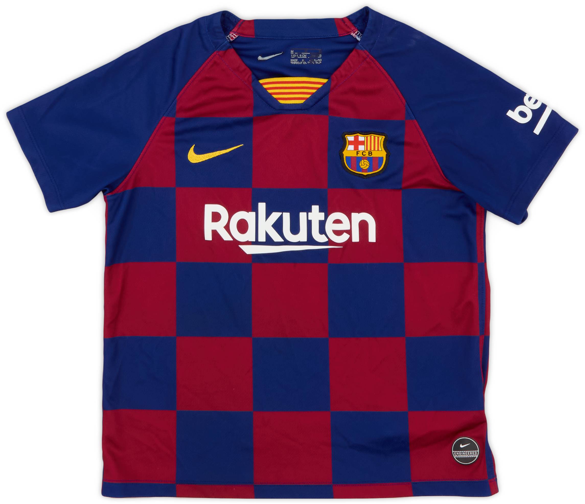 2019-20 Barcelona Home Shirt - 8/10 - (4-5Y)