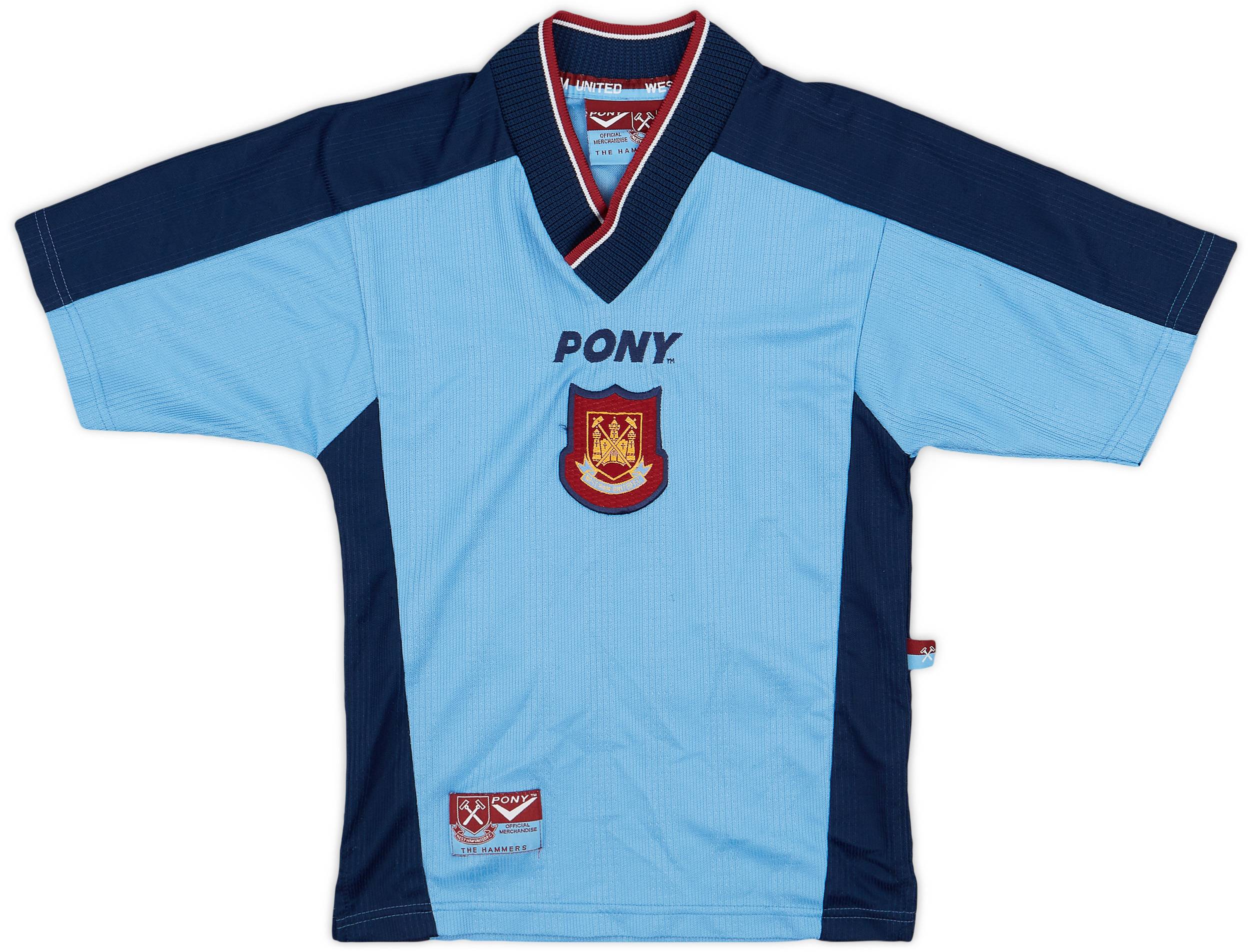 当時物West Ham United 1997/1998 Away Shirt 1997-98 West Ham Away Shirt Berkovic #29 - 8/10 - (S.Boys)
