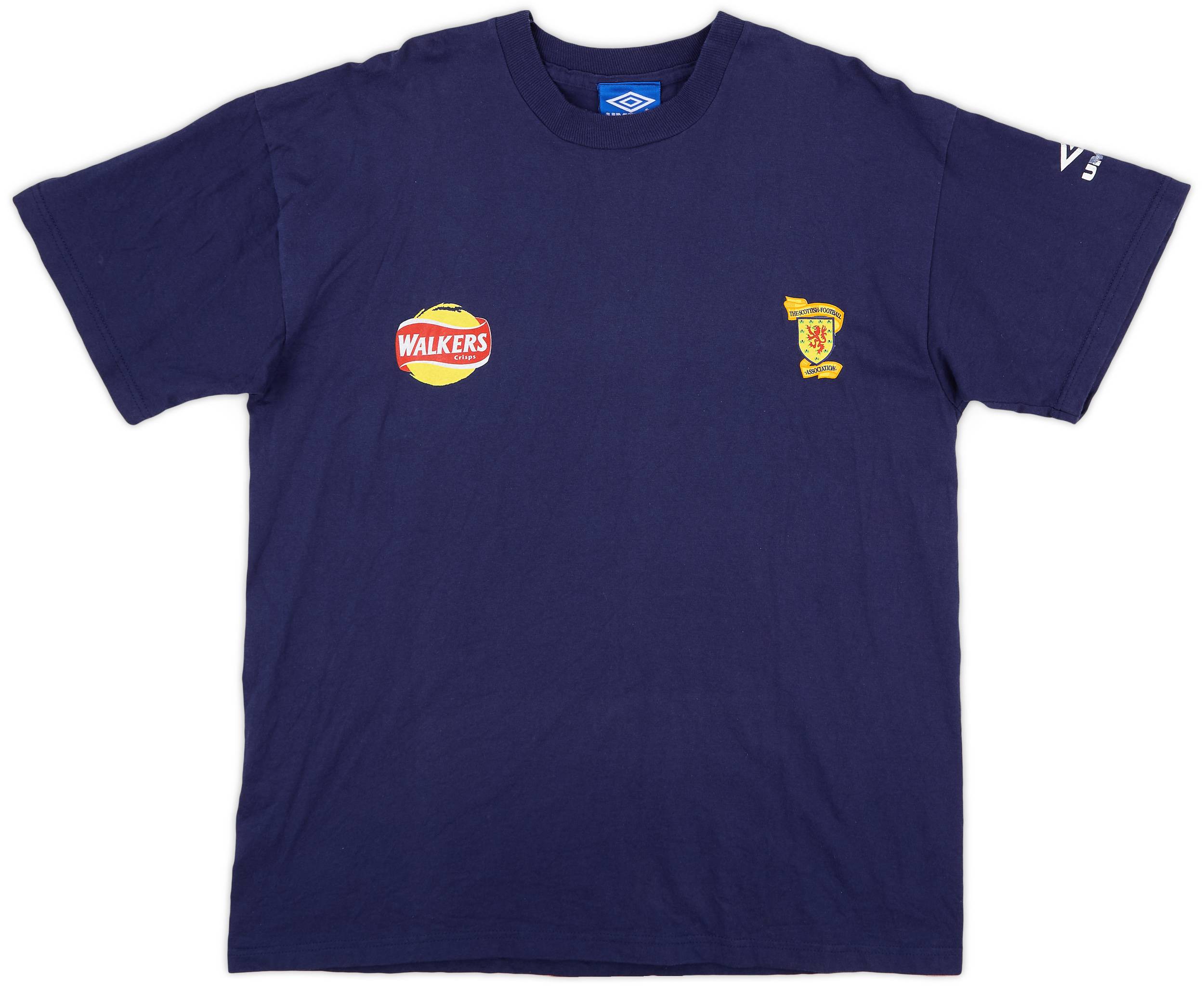1998 Scotland Umbro Cotton Tee - 8/10 - (XL)