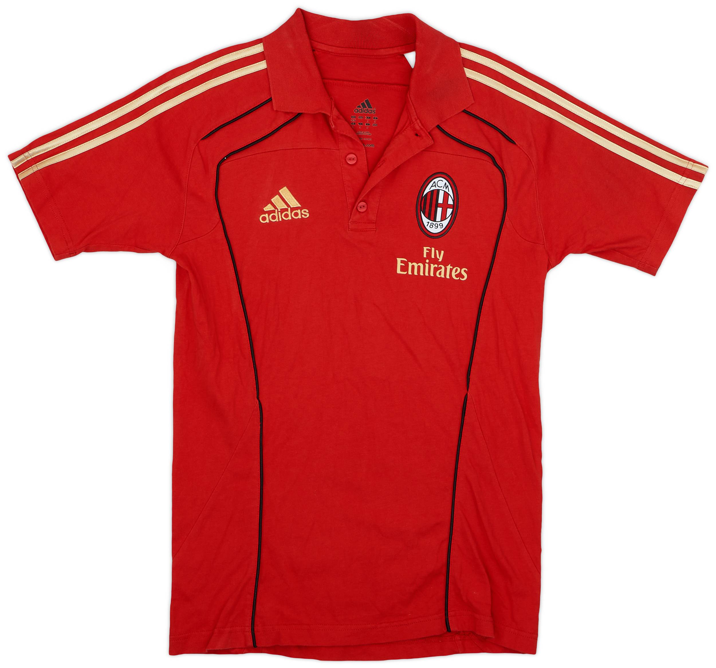 2010 11 AC Milan adidas Polo Shirt 9 10 XL.Boys
