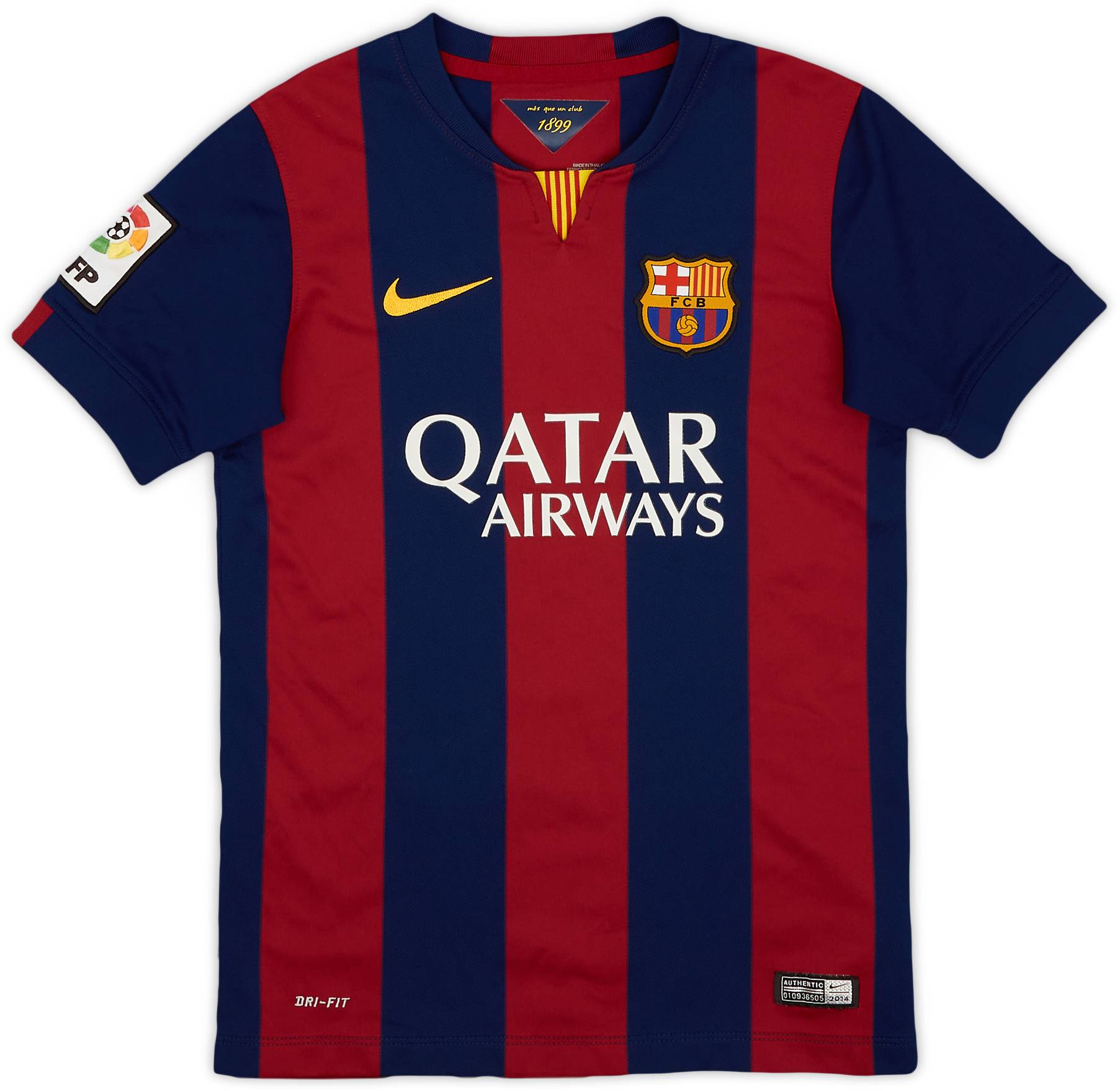 2014-15 Barcelona Home Shirt - 9/10 - (M.Boys)