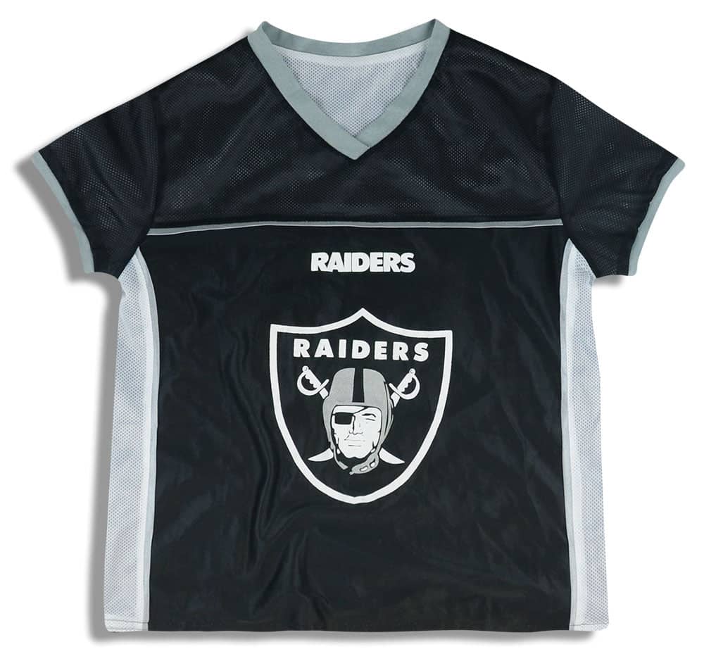2010s Oakland Raiders NFL Flag Football Reversible Jersey Y