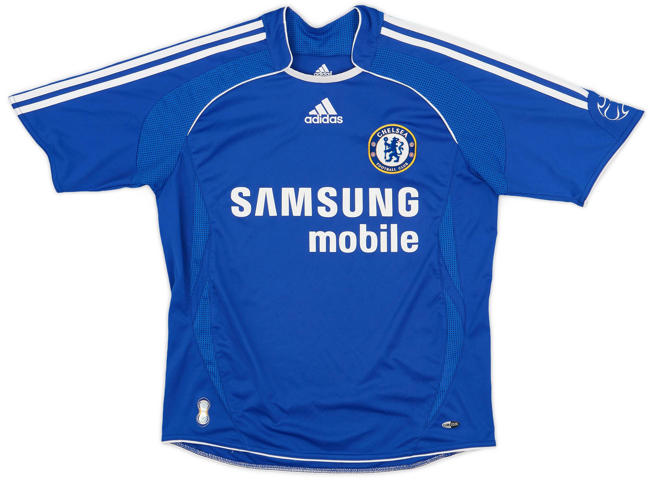 adidas ユニフォーム エッシェンチェルシー 06-08 ホーム 2006-08 Chelsea Home Shirt - 8/10 - (L.Boys)