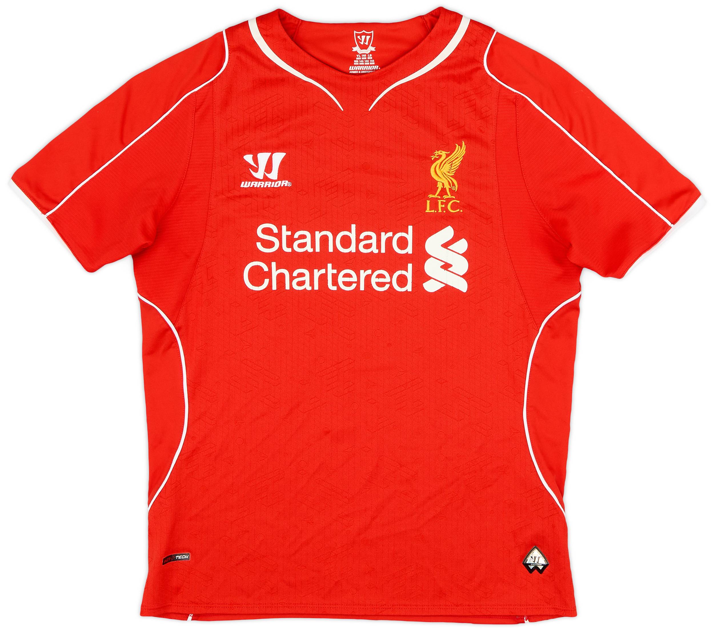 2014-15 Liverpool Home Shirt Coutinho #10 - 8/10 - (L.Boys)