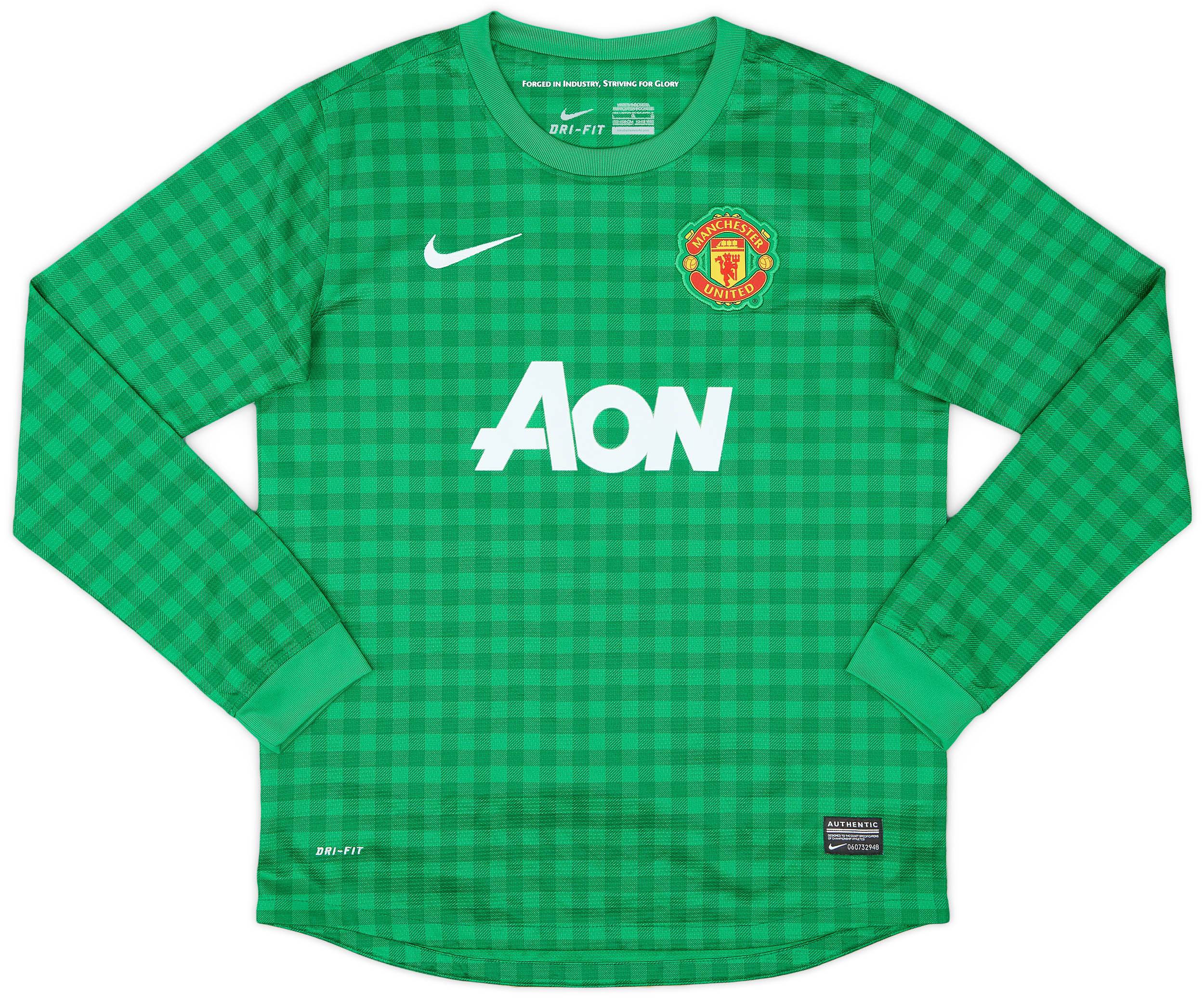 2012-13 Manchester United GK Away Shirt - 10/10 - (L.Boys)