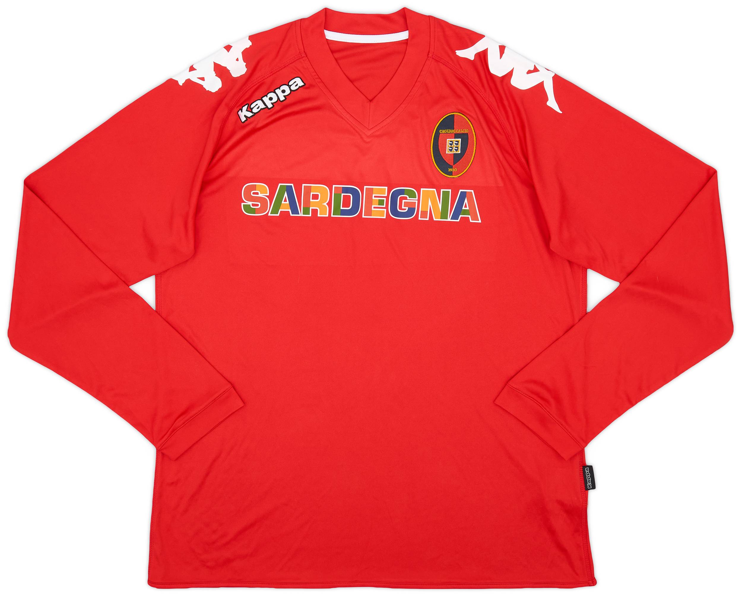 2012-13 Cagliari Calcio Third L/S Shirt - 9/10 - (L)
