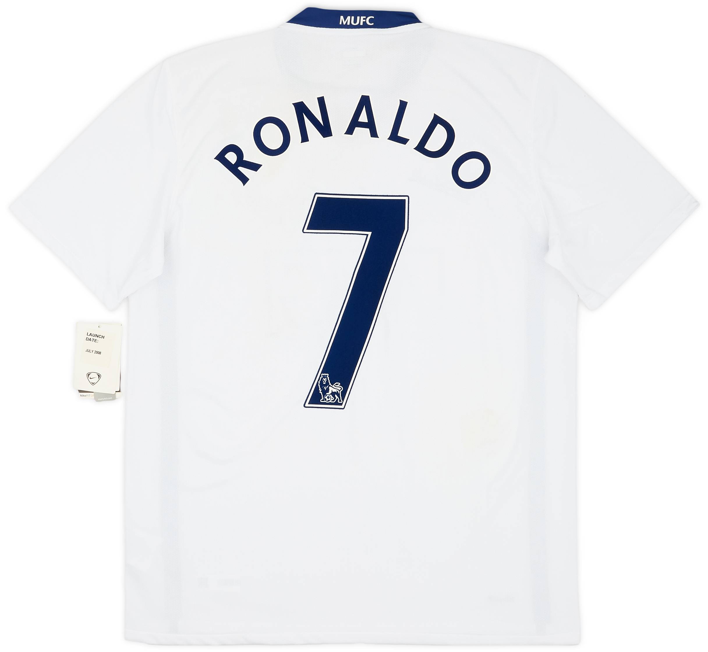2008-10 Manchester United Away Shirt Ronaldo #7 (M)